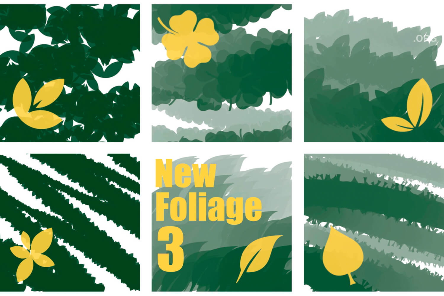 New Foliage 3 Set