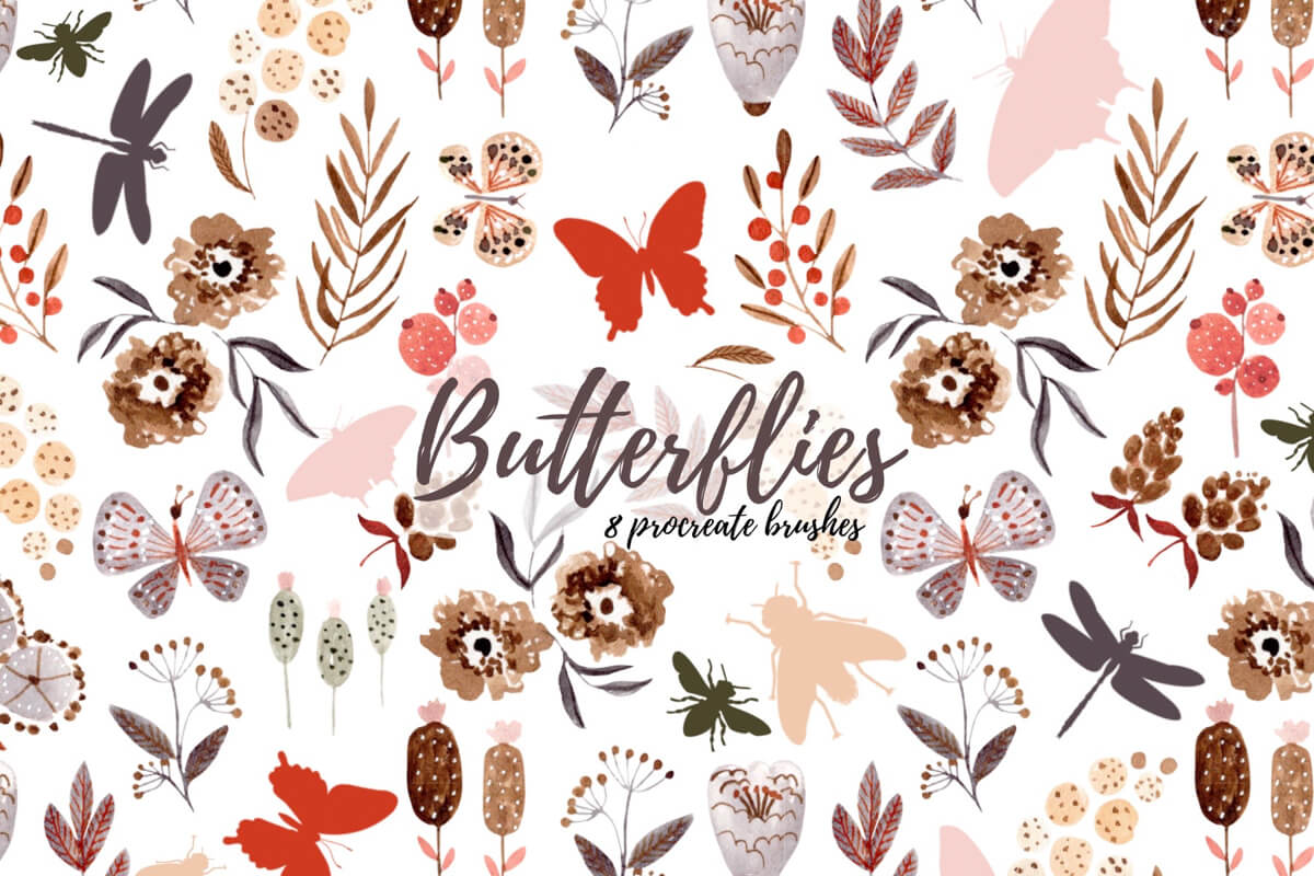 Butterflies Set