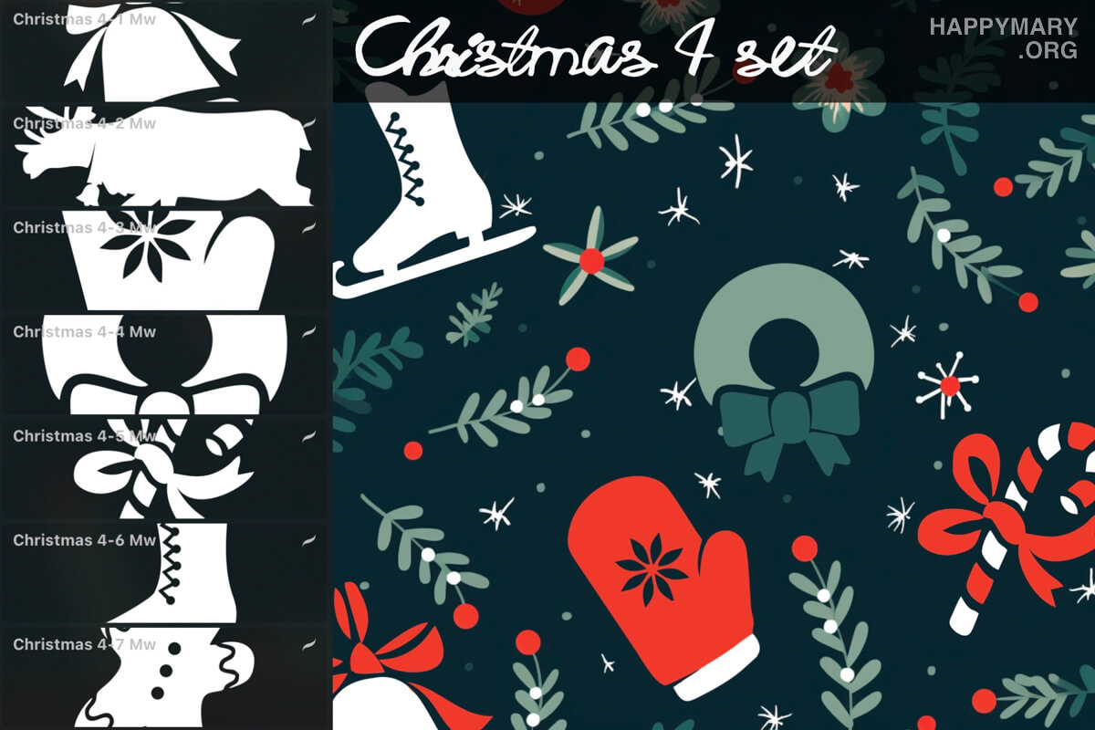 Christmas 4 Set