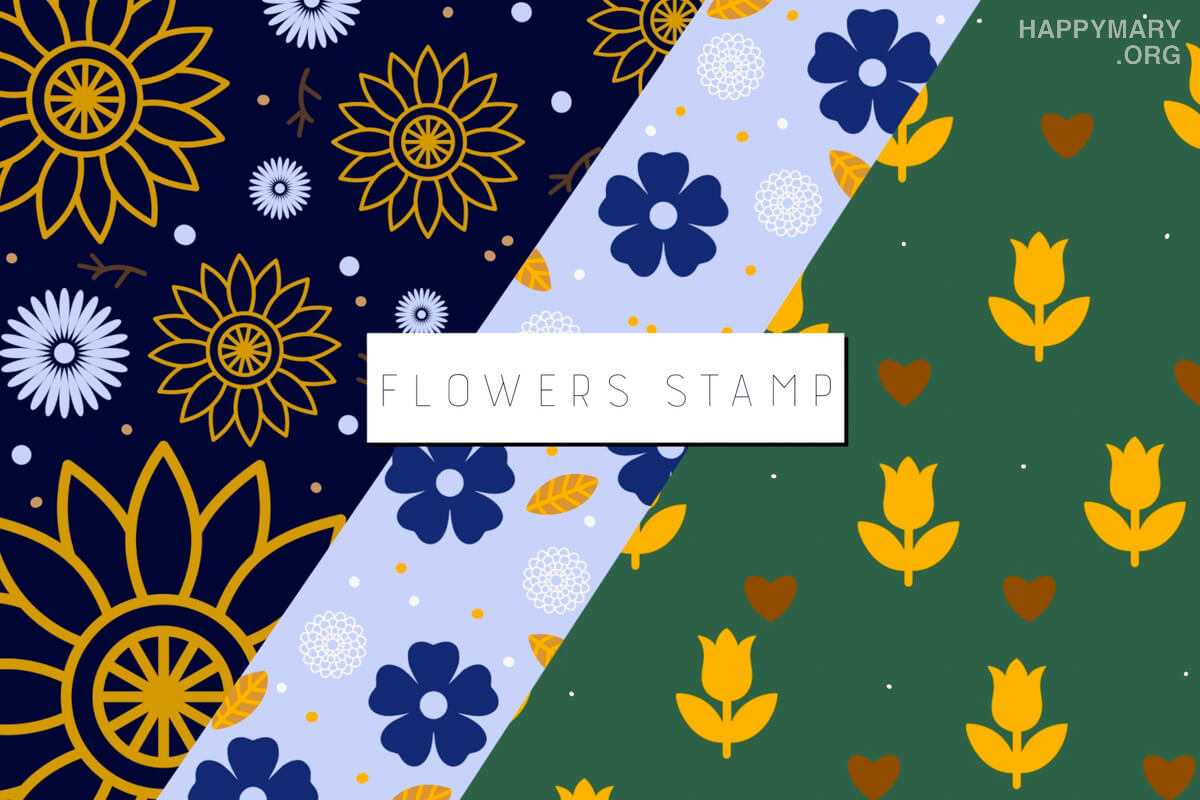 Flowers Stamp
