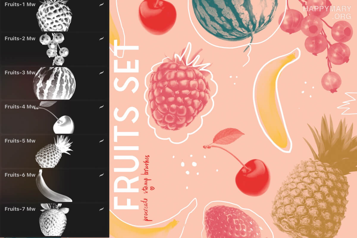 Fruits Set preview 2