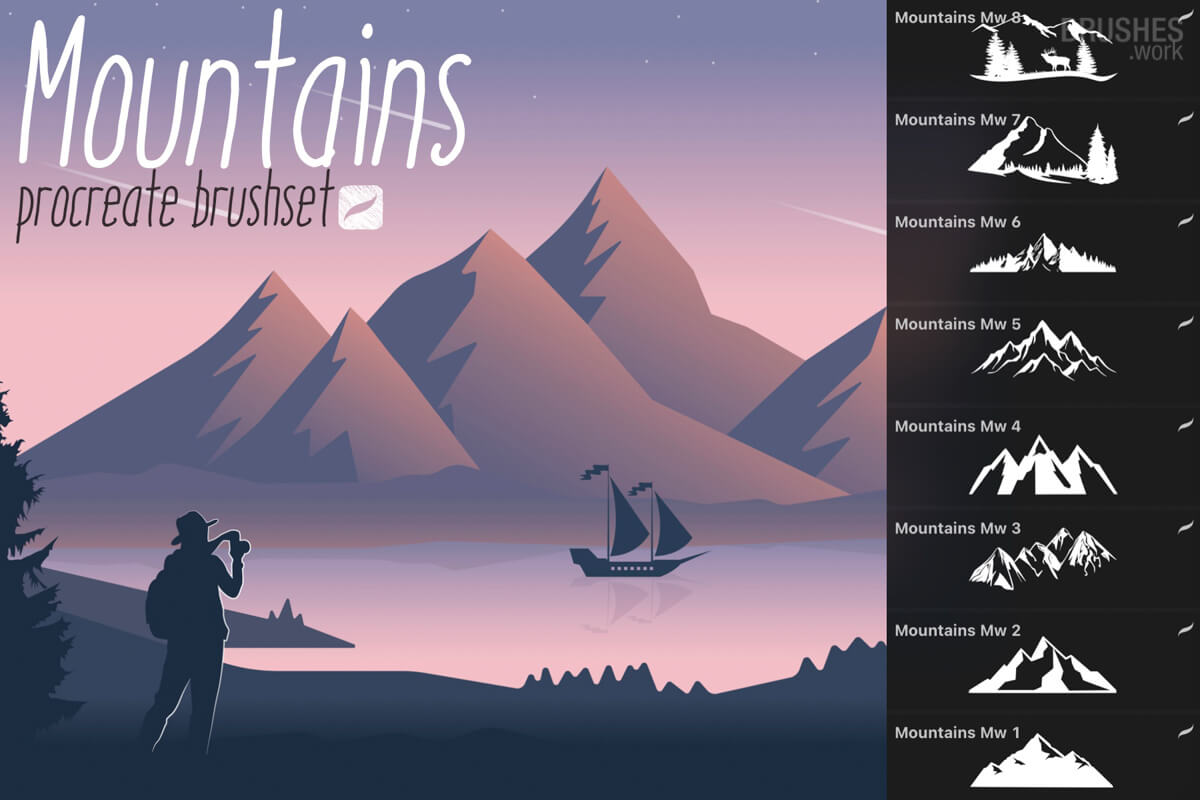 Mountains Set