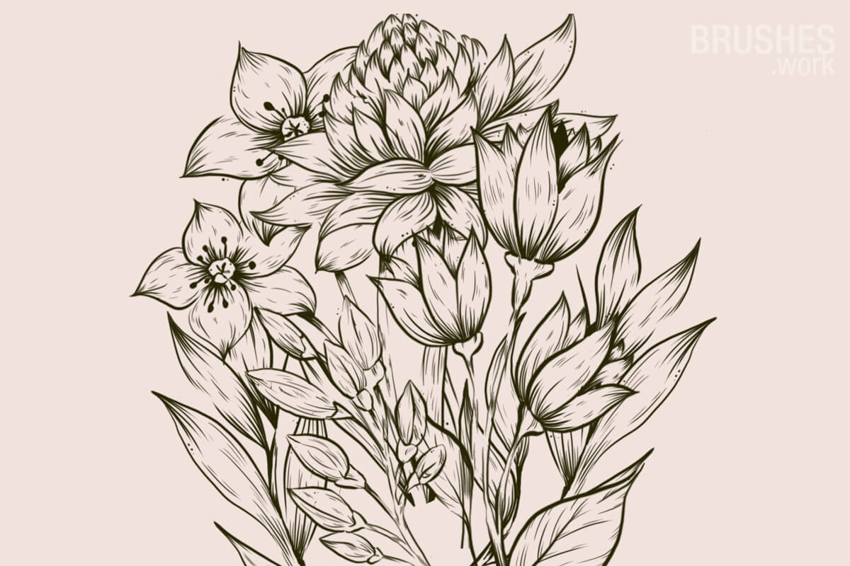Mw Flowers Set preview 4