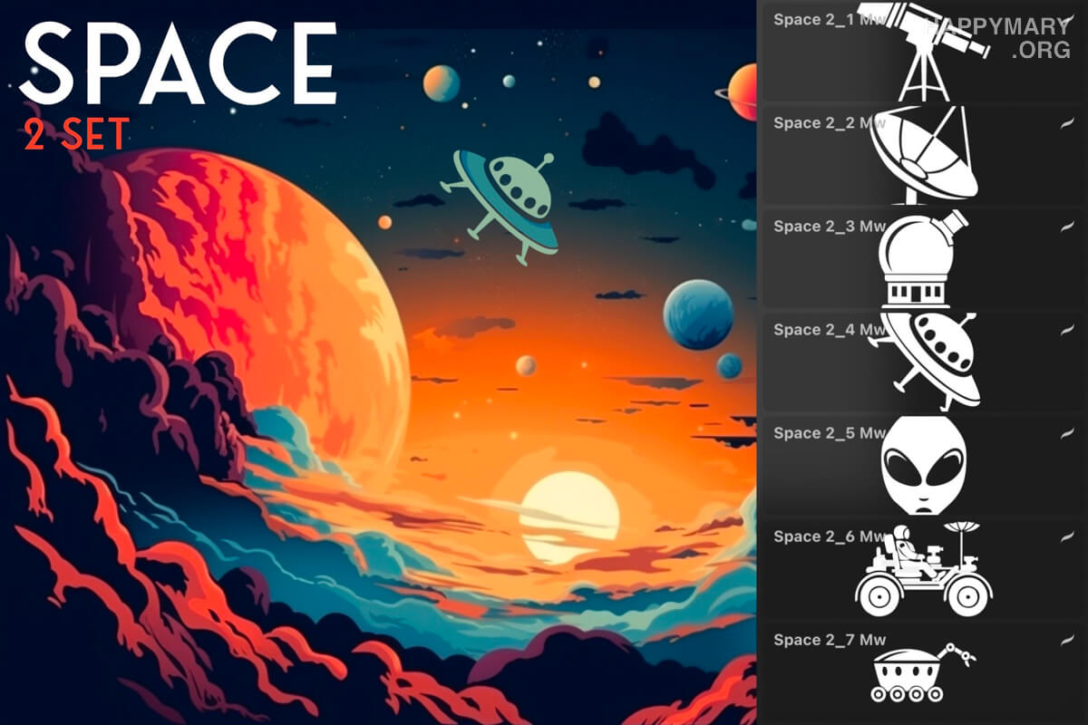Space 2 Set