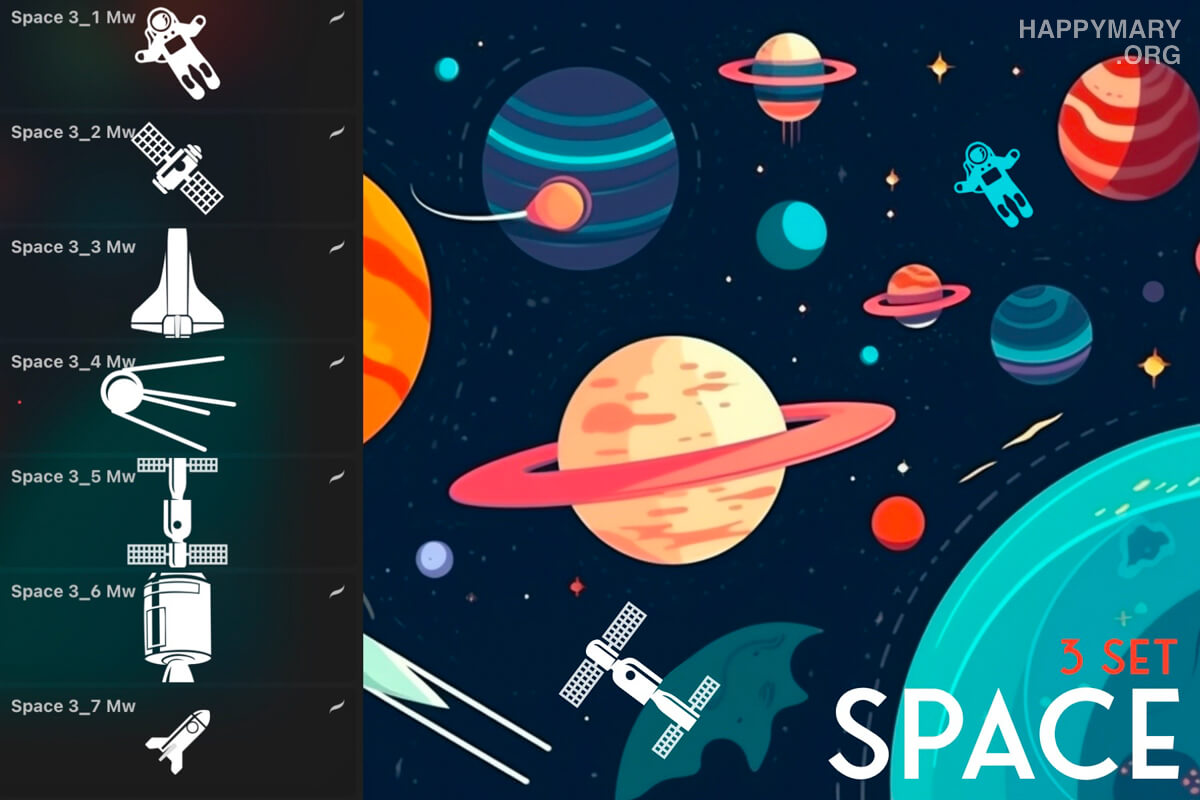 Space 3 Set