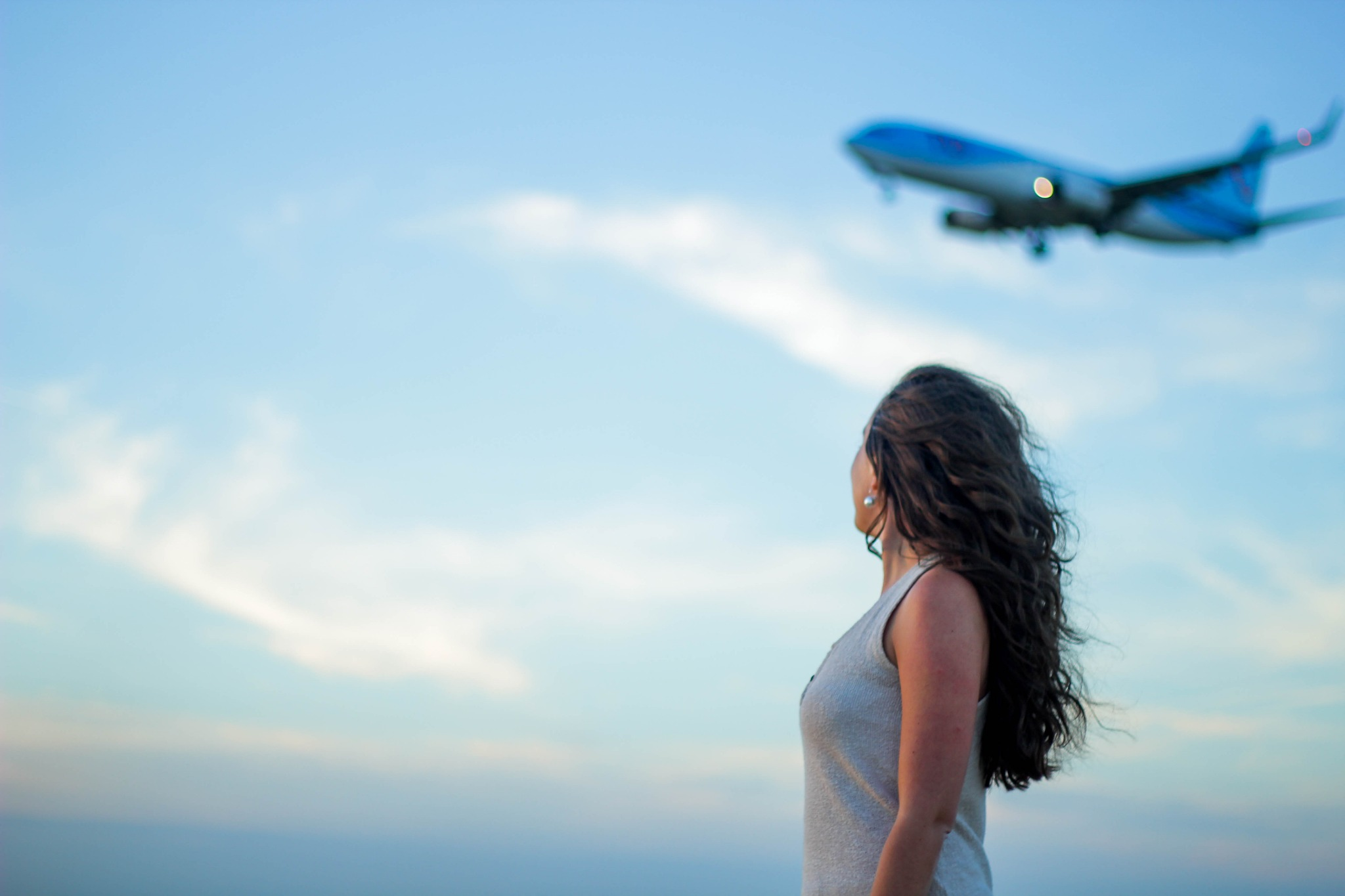 Happy To Fly Woman