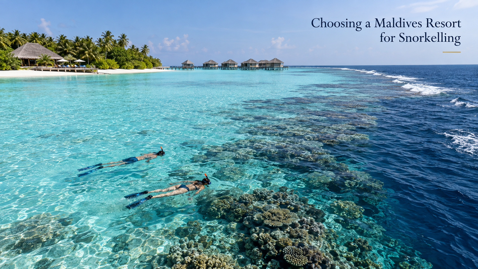 Cover image for the Field Note: How to Choose a Maldives Resort for Snorkelling: House Reef, Lagoon or Boat Trips?