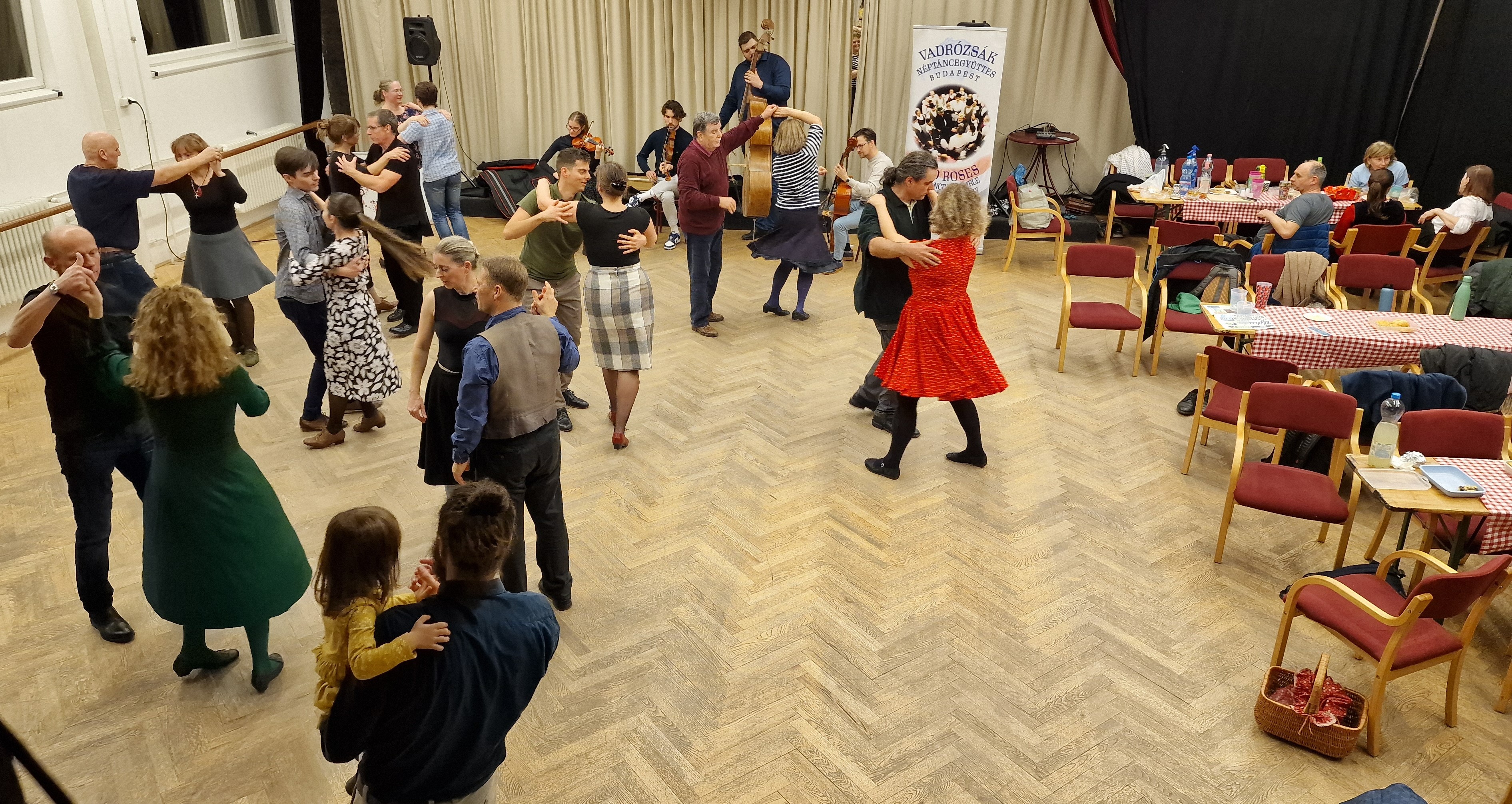 Vadrózsák táncház