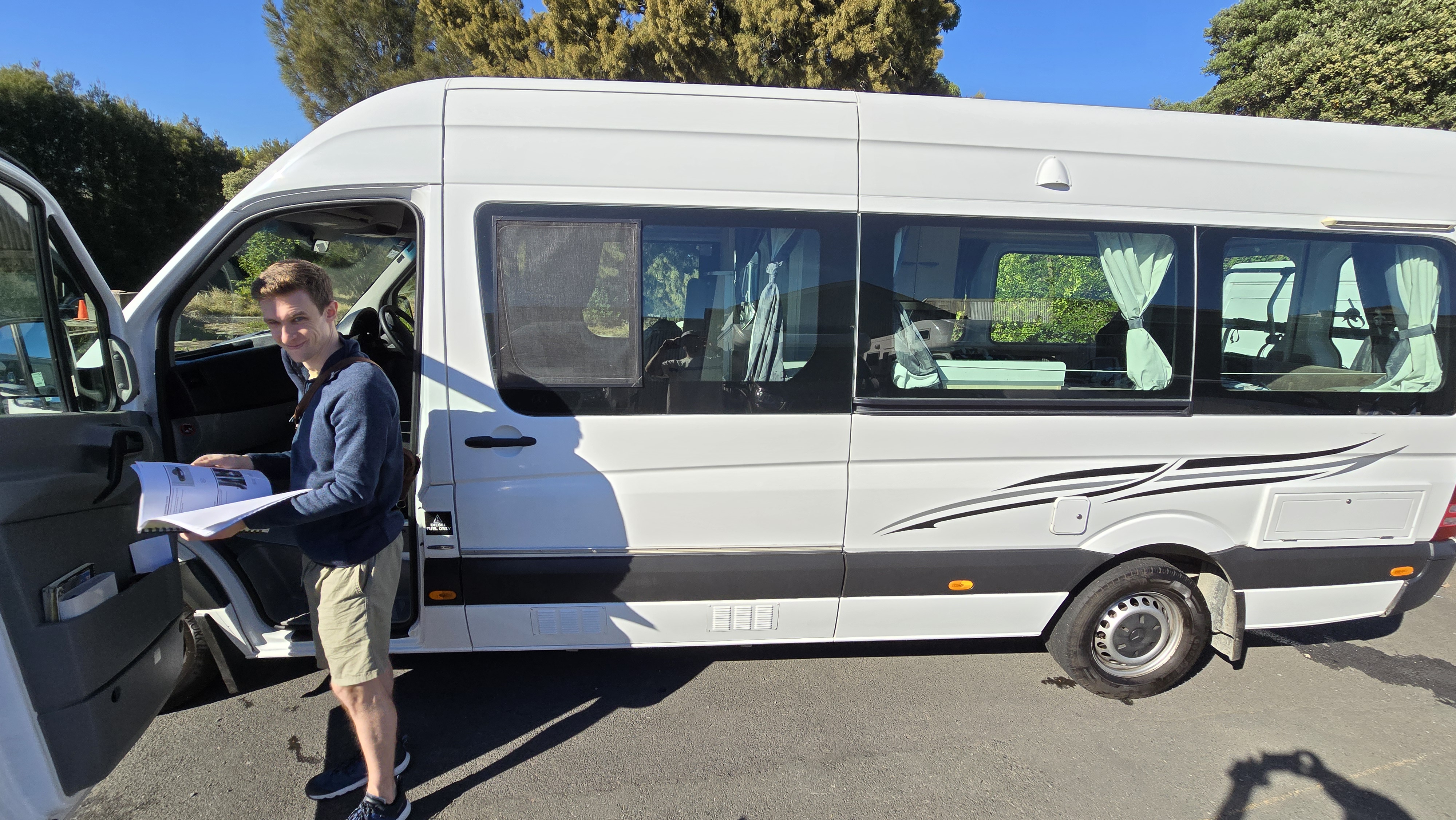 New zealand camper van adventures