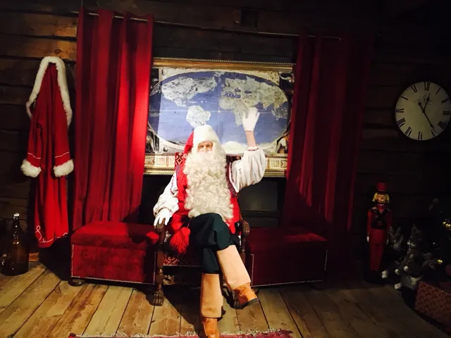 世界認定のサンタさん🎅に会う（フィンランド）