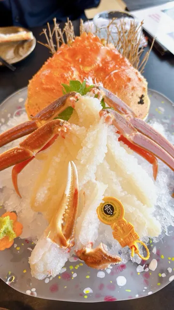 越前カニとセイコガニを食べる🦀（福井）