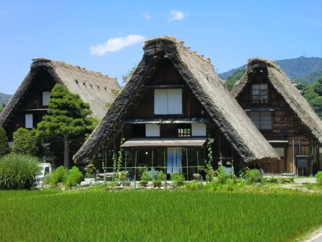白川郷の合掌造りを見に行く（岐阜県）