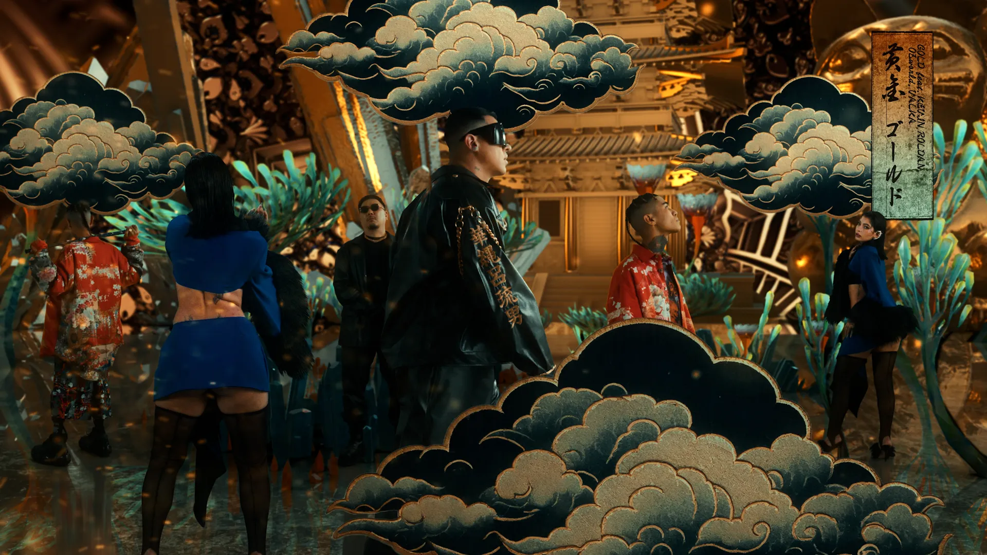 Dr. Ryo, KEVIN ROLDAN, OZworld, Valka "GOLD" Music Video