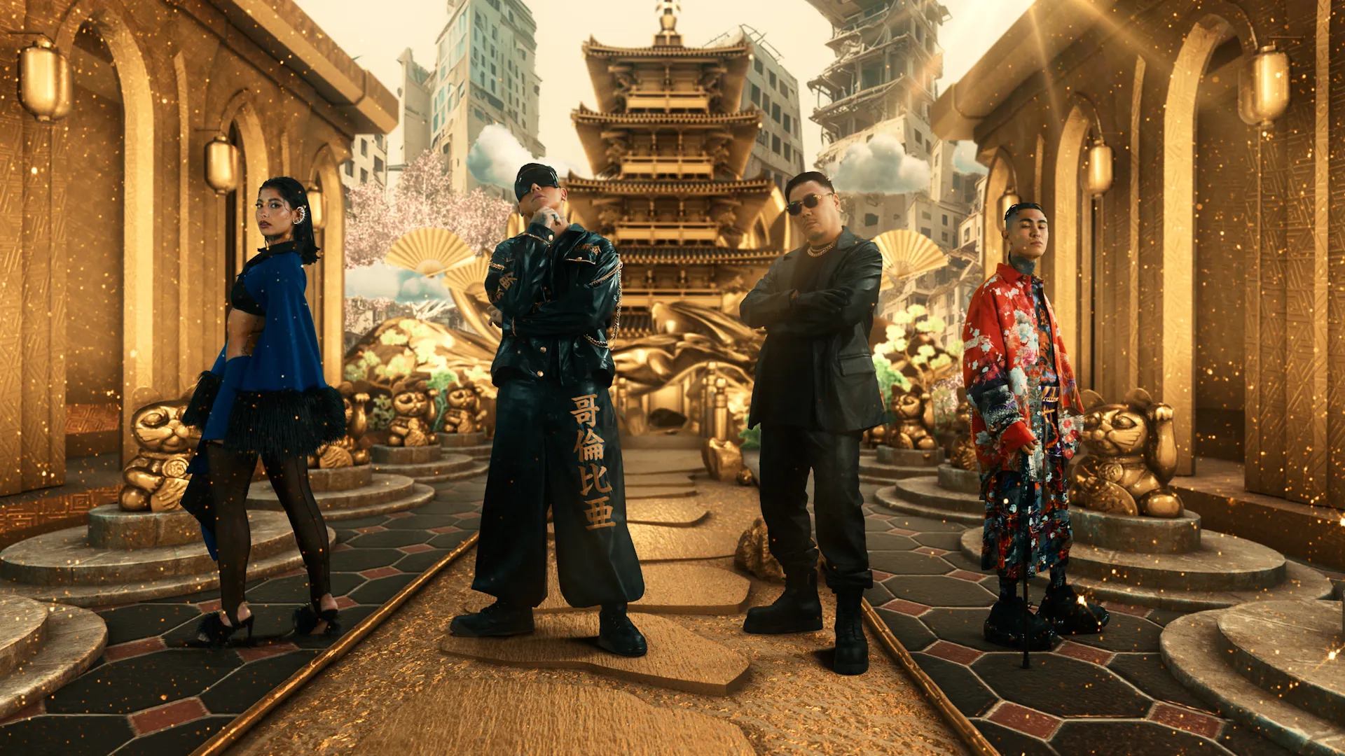 Dr. Ryo, KEVIN ROLDAN, OZworld, Valka "GOLD" Music Video