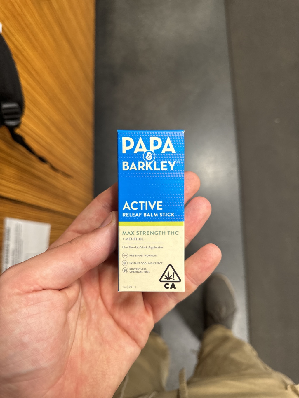 Papa & Barkley Active Releaf Balm Stick