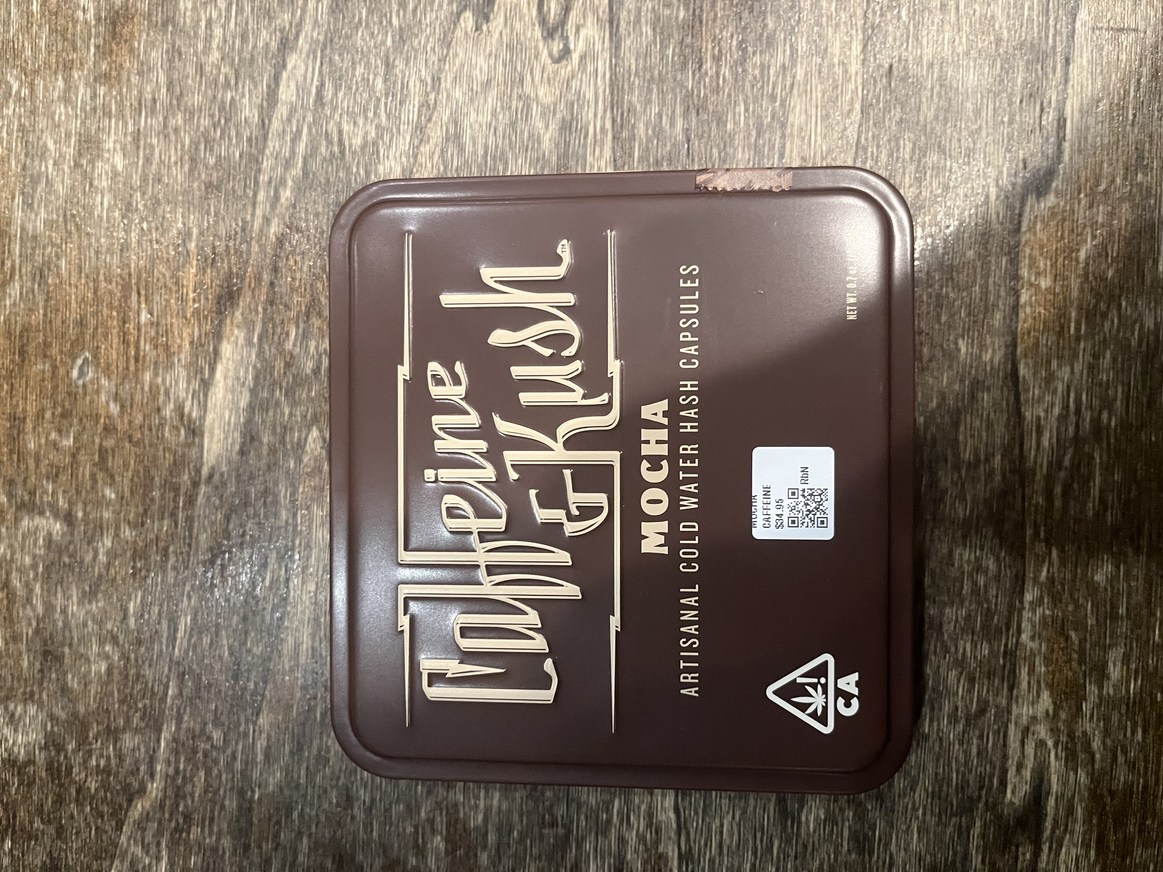 Mocha Artisanal Cold Water Hash Capsules