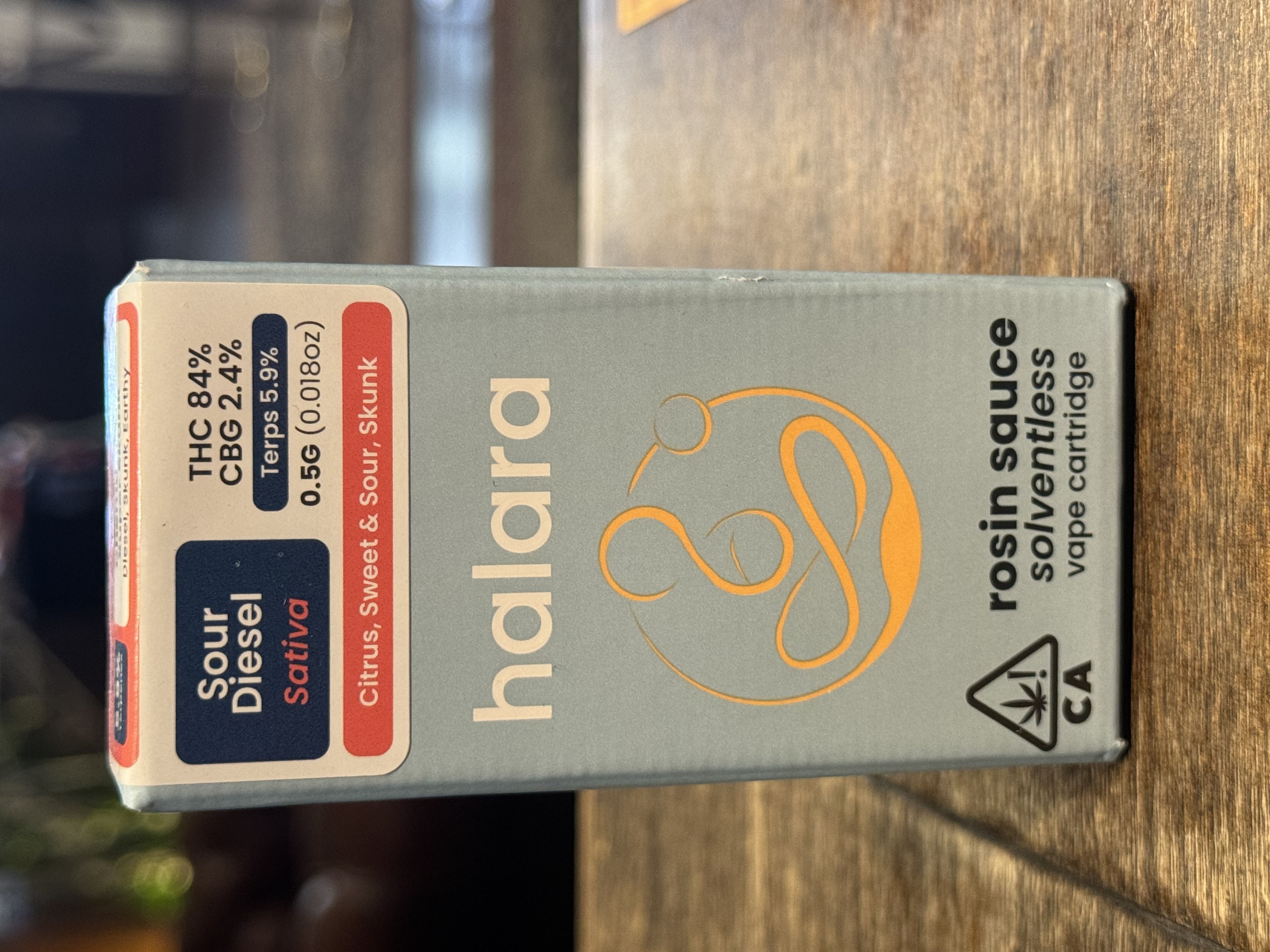 Rosin Sauce Solventless Device Cartridge