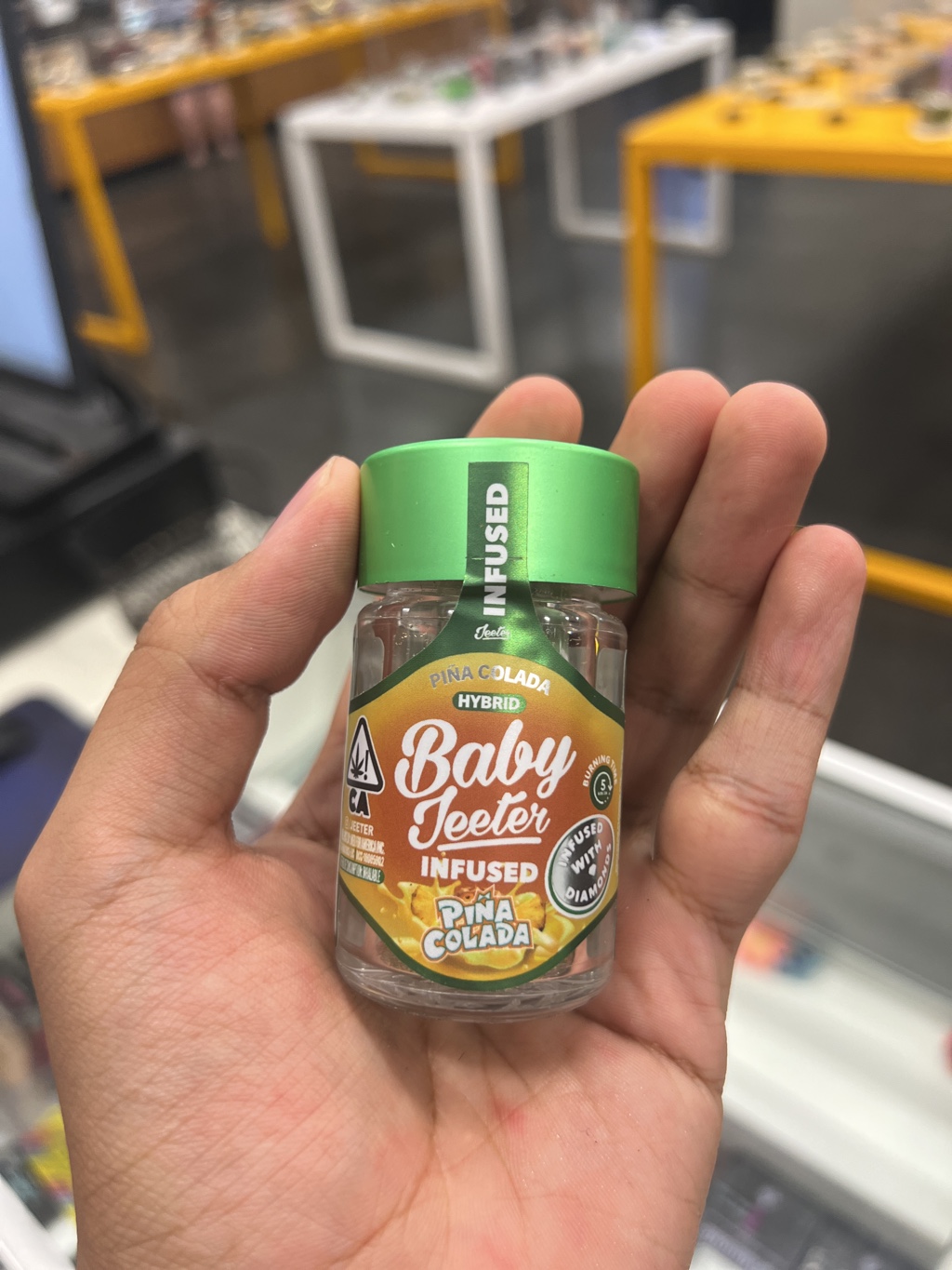 Baby Jeeter Hybrid Infused Piña Colada