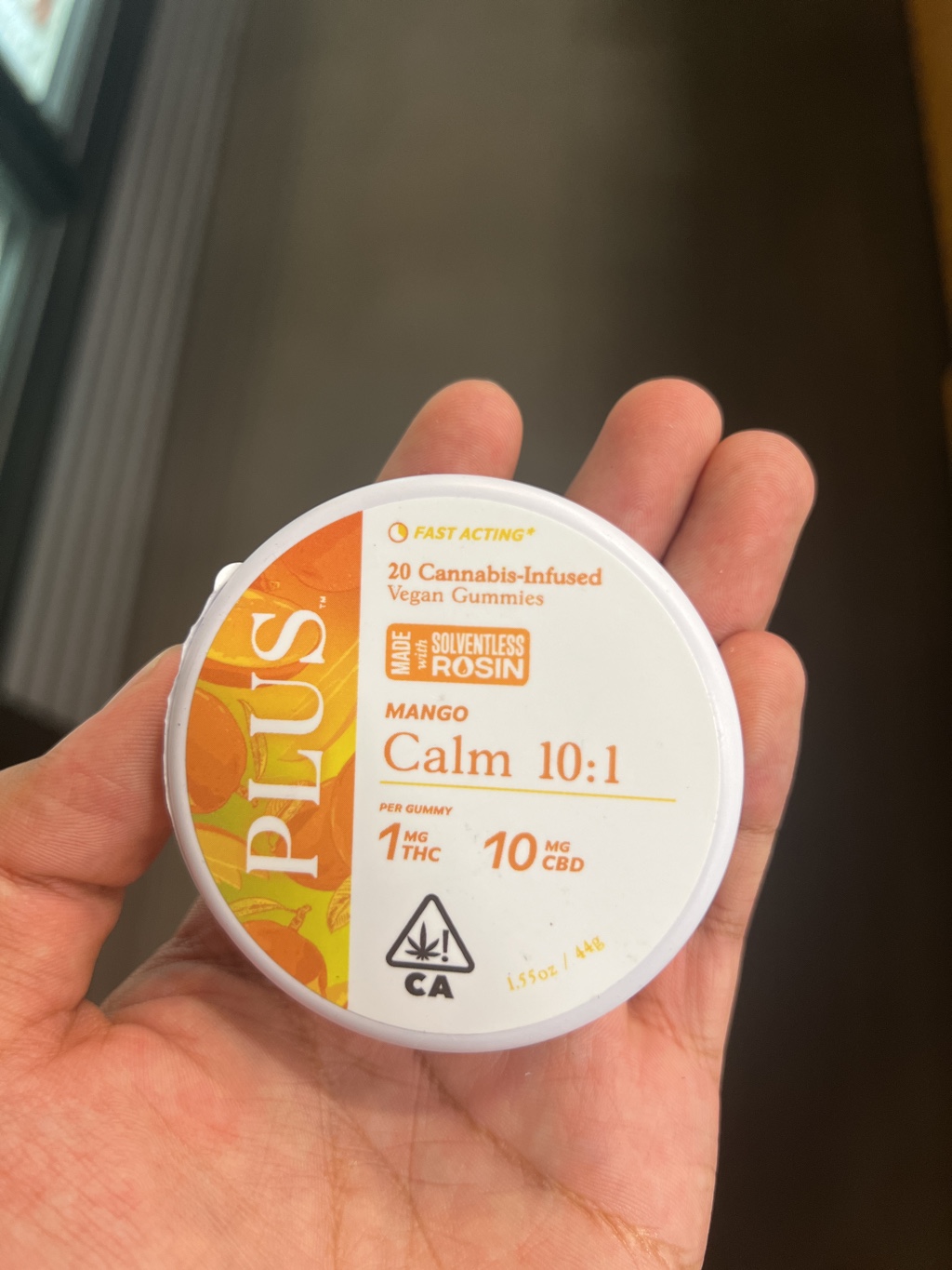 PLUS Calm Mango 1:10 CBD
