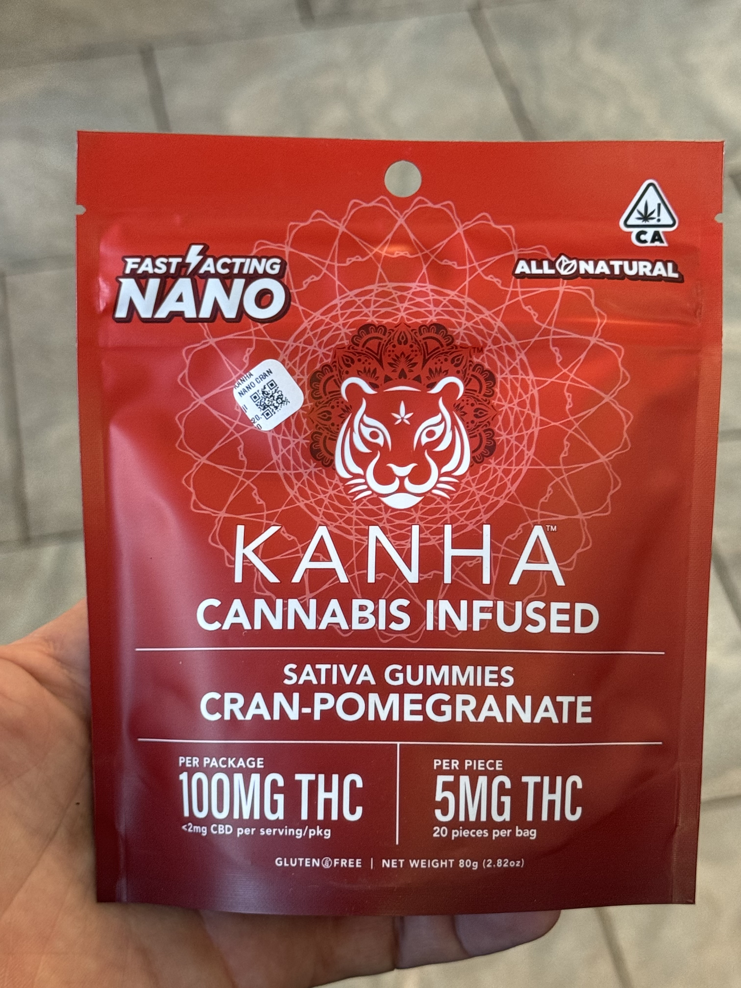 Cran-Pomegranate Sativa Gummies