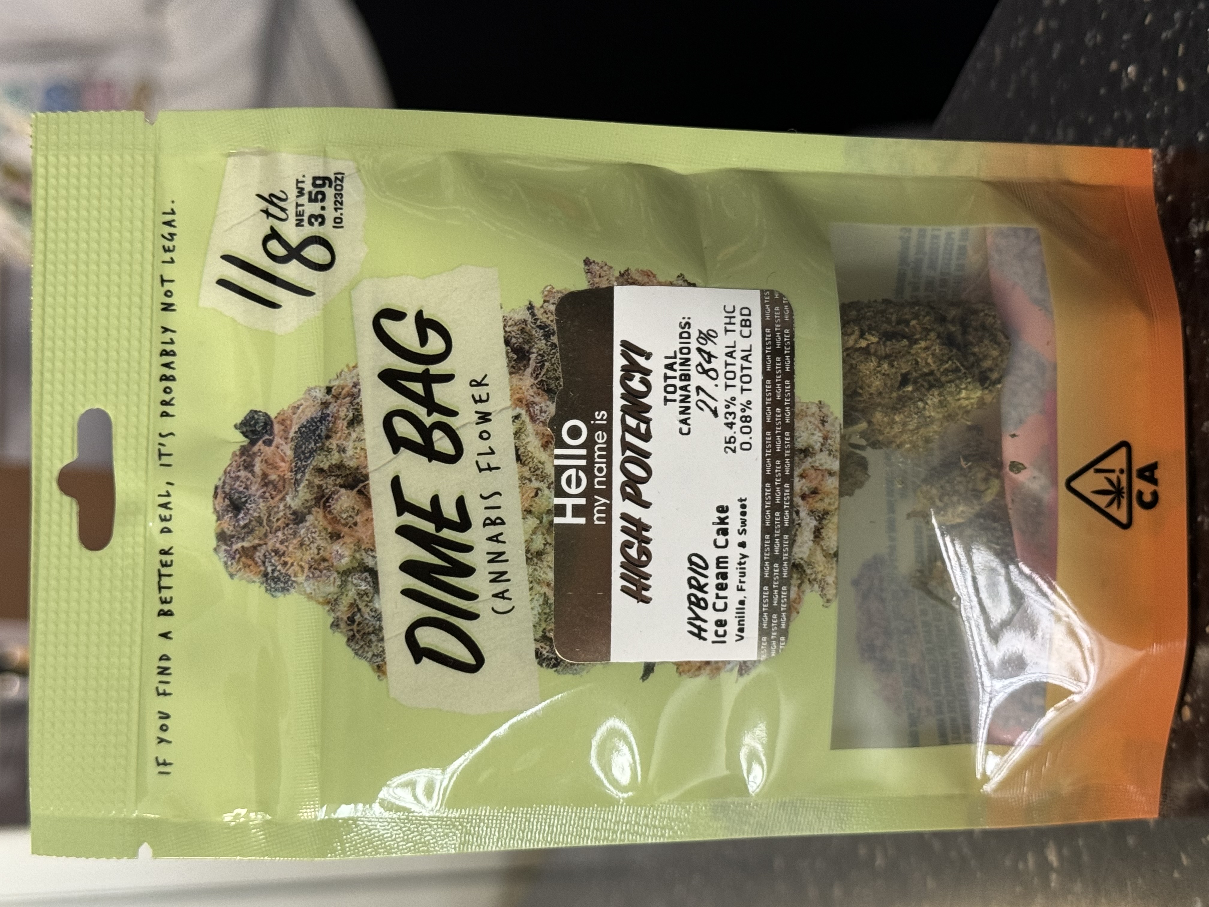 High Potency! Ice Cream Cake