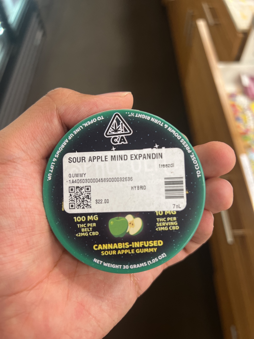 Sour Apple Mind Expanding Belt