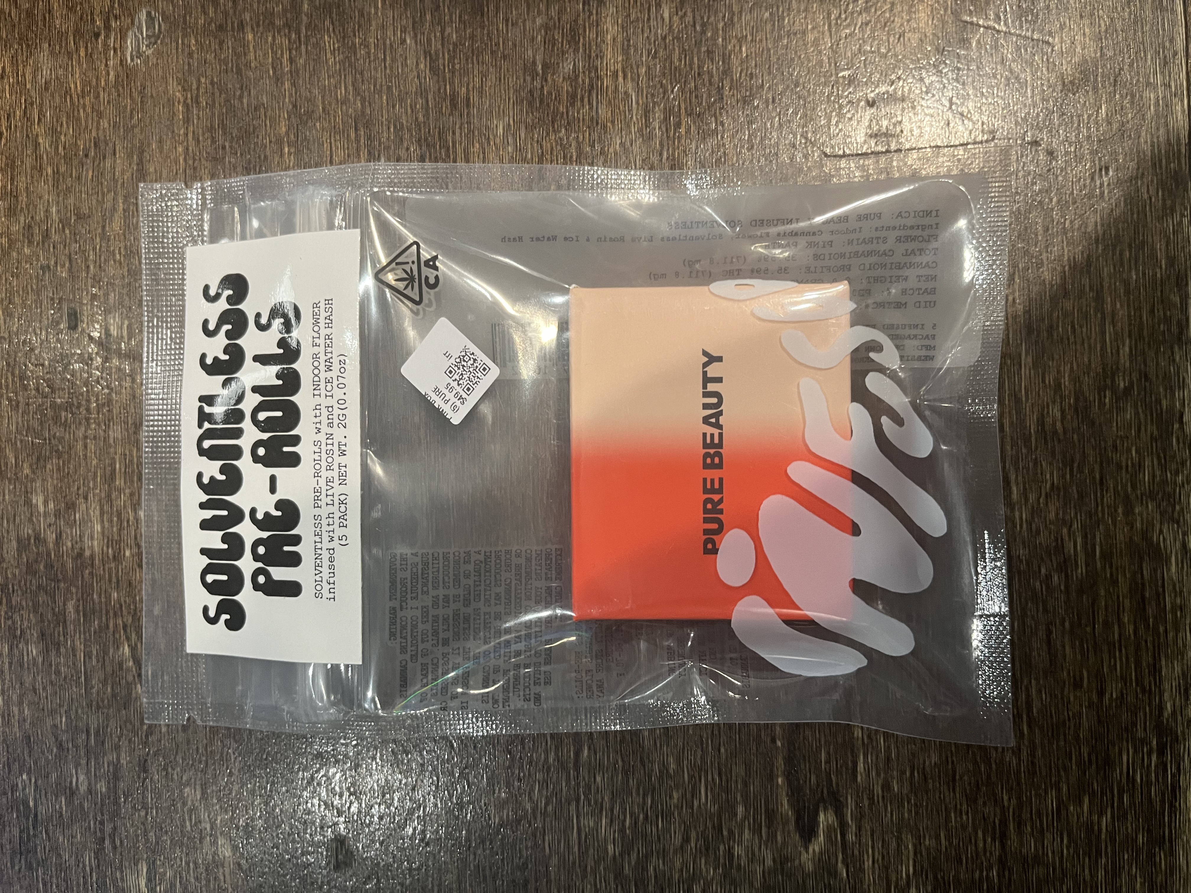 Infused Solventless Pre-Rolls
