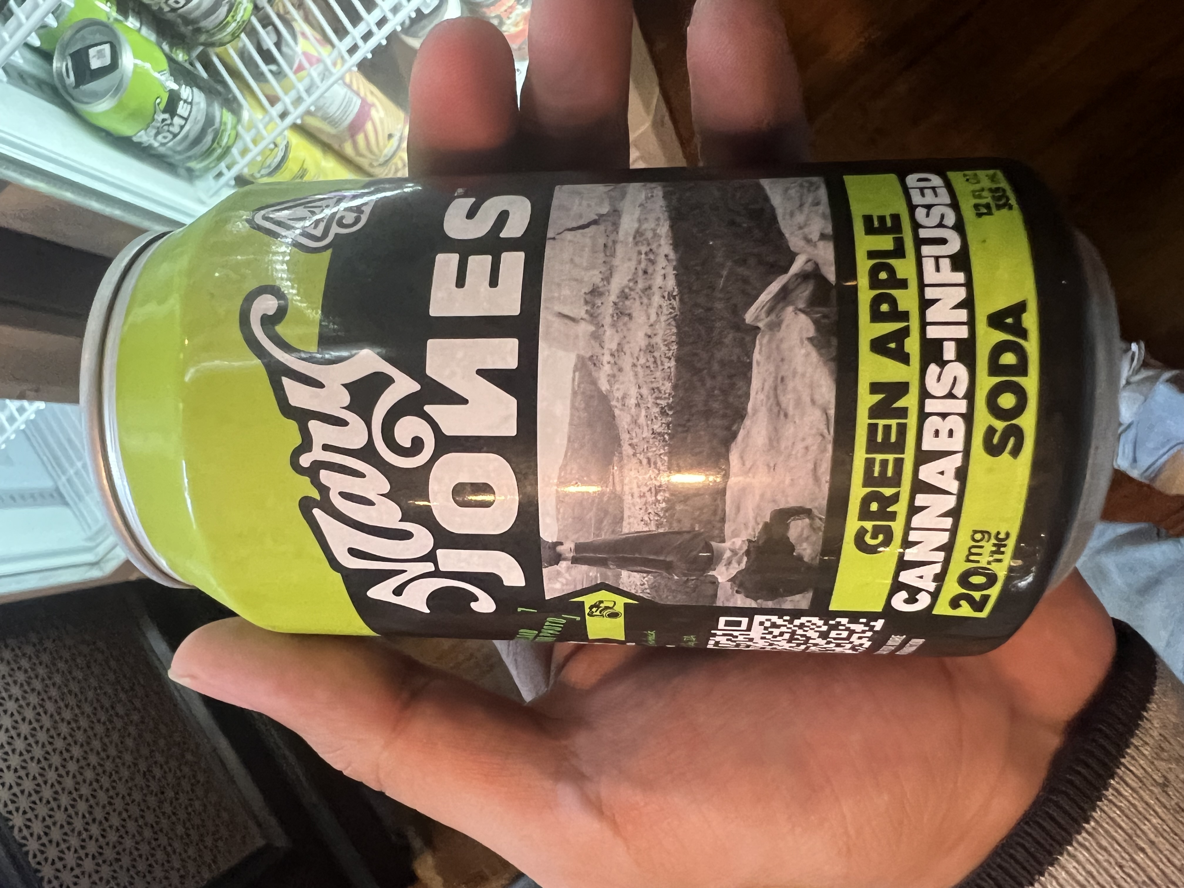 Green Apple Cannabis-Infused Soda