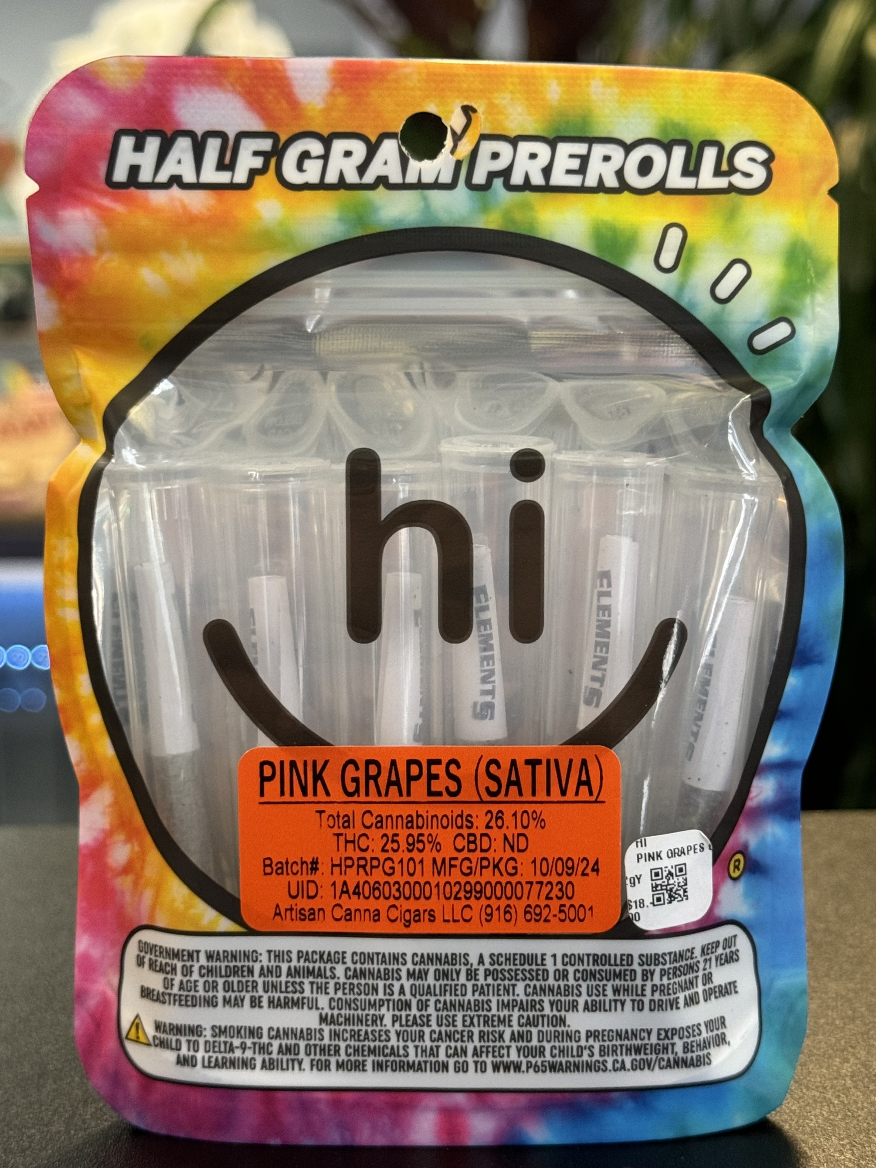 Half Gram Prerolls