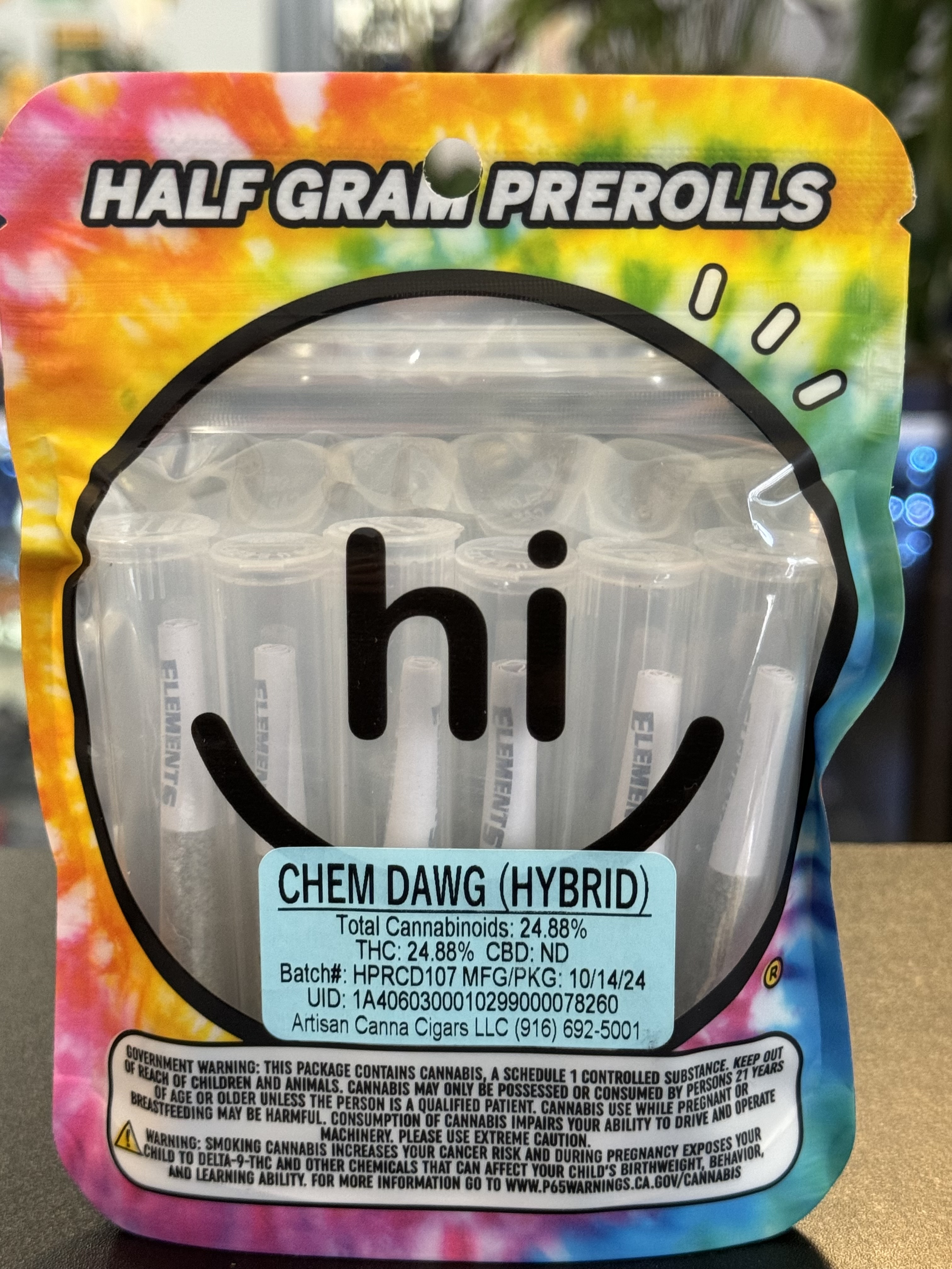 Half Gram Prerolls