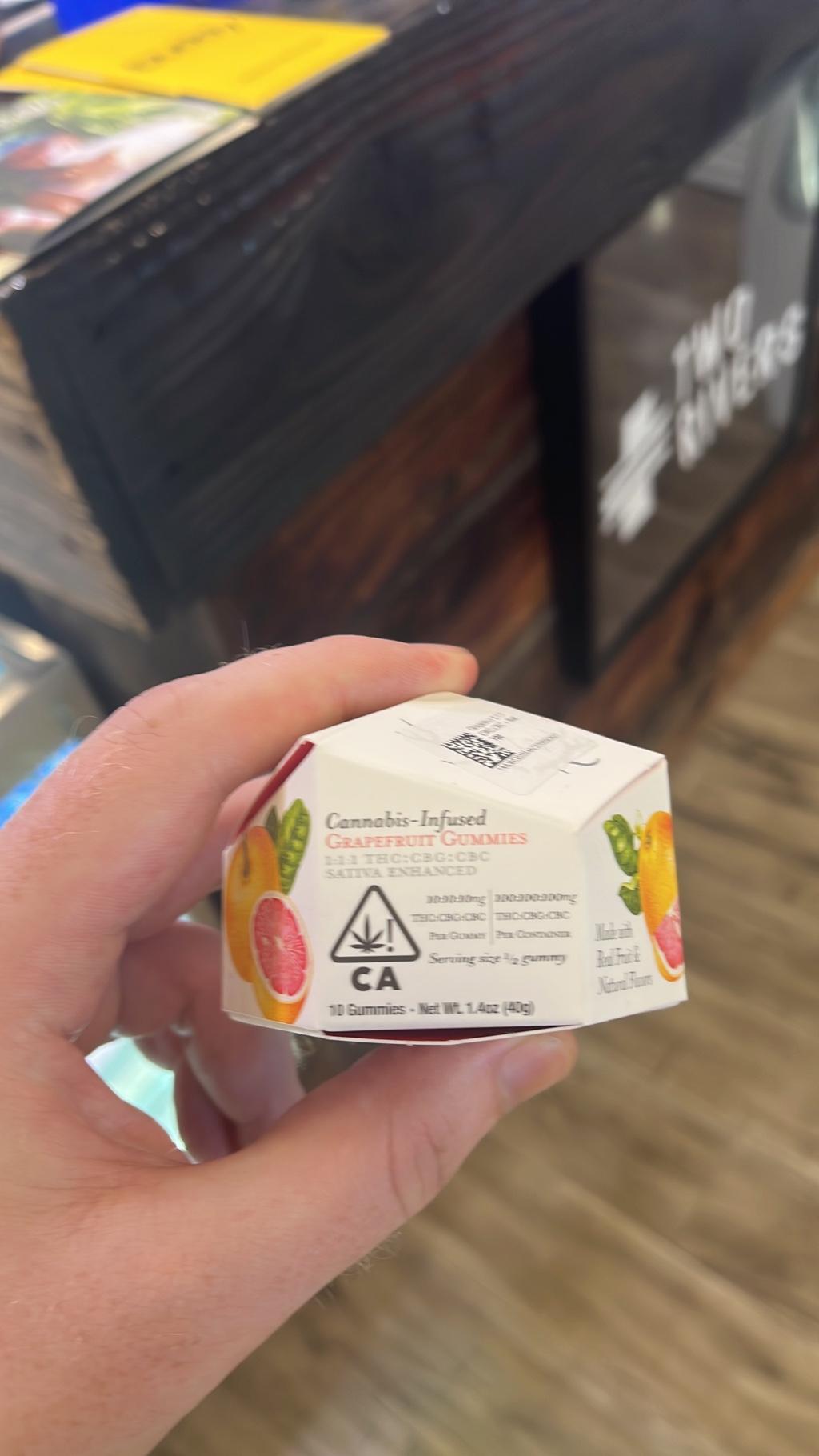 Grapefruit Gummies Enhanced with Sativa Terpenes