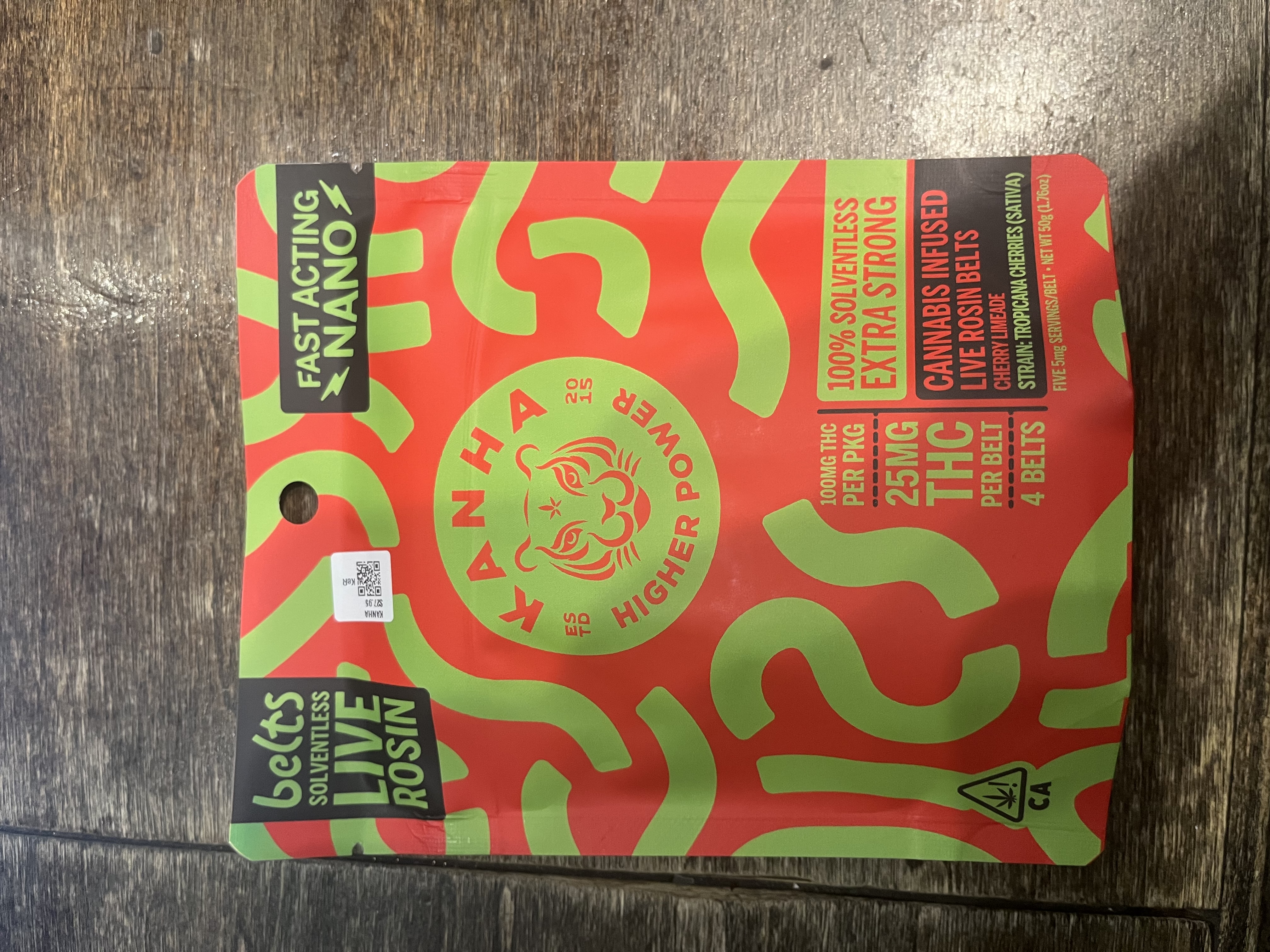 Kanha Cherry Limeade Belts