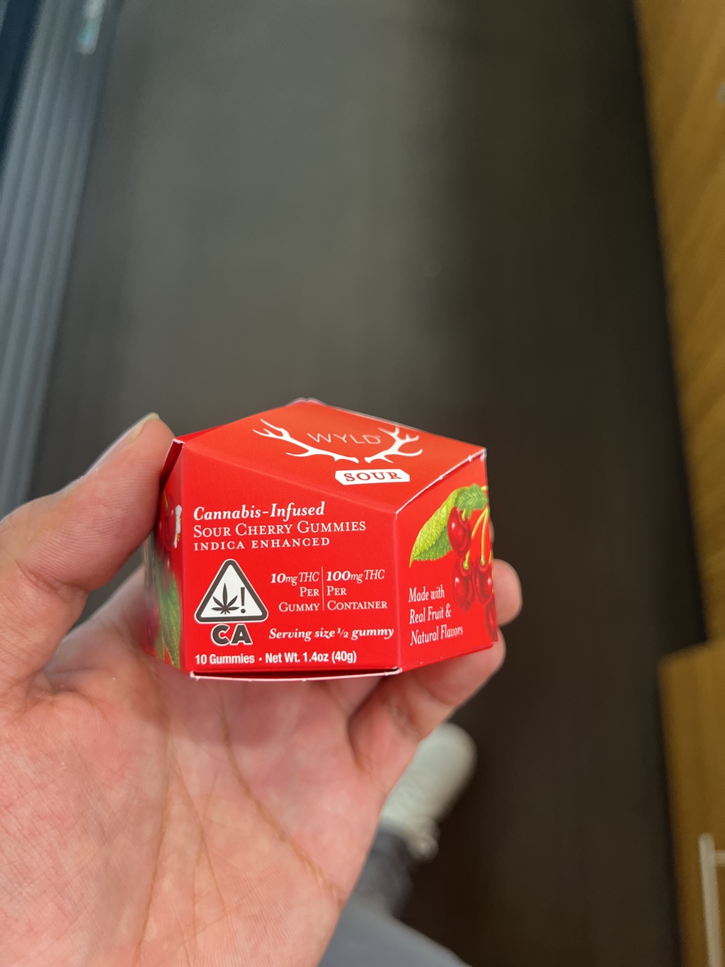 Wyld Sour Cherry Gummies