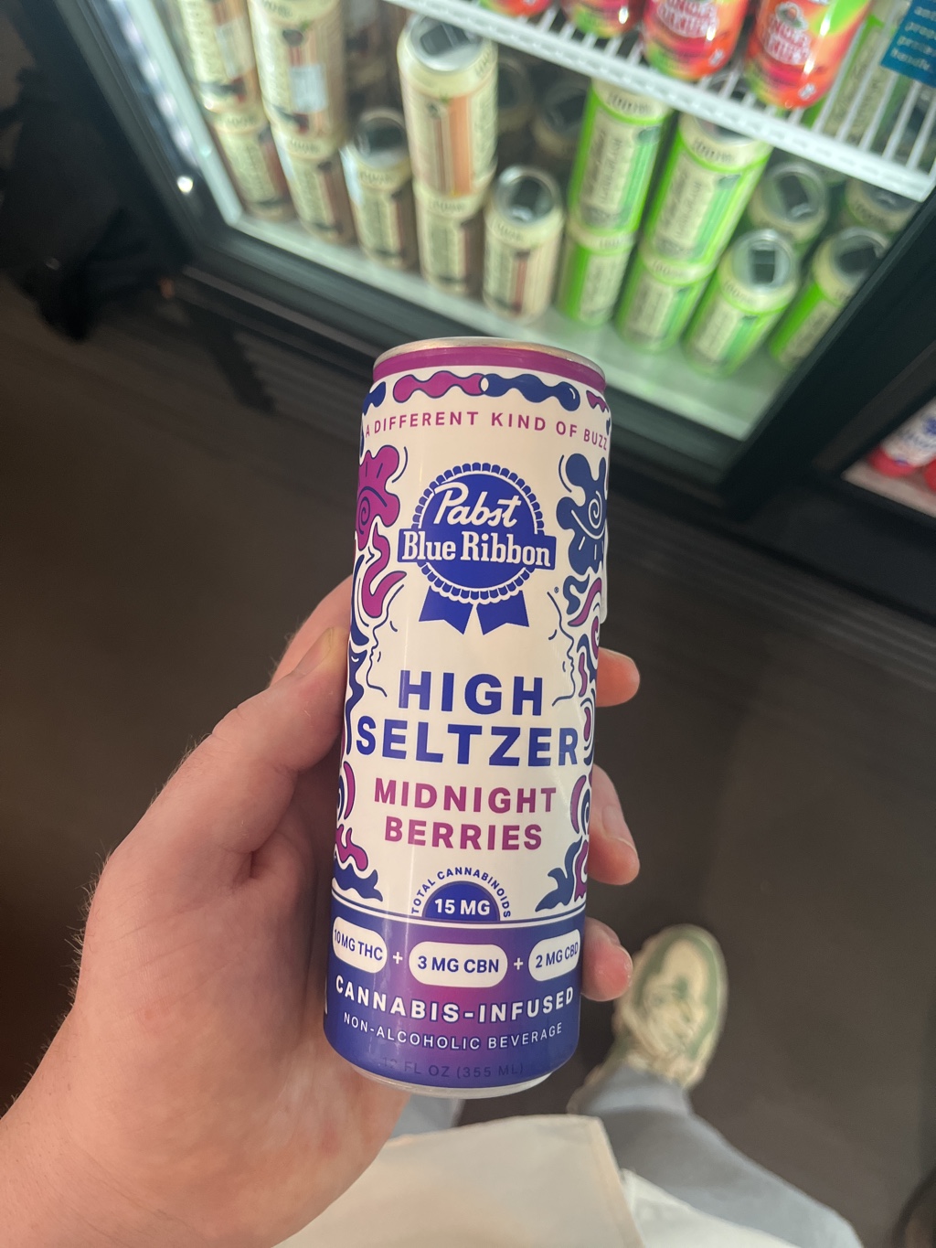 Pabst Blue Ribbon Midnight Berries High Seltzer