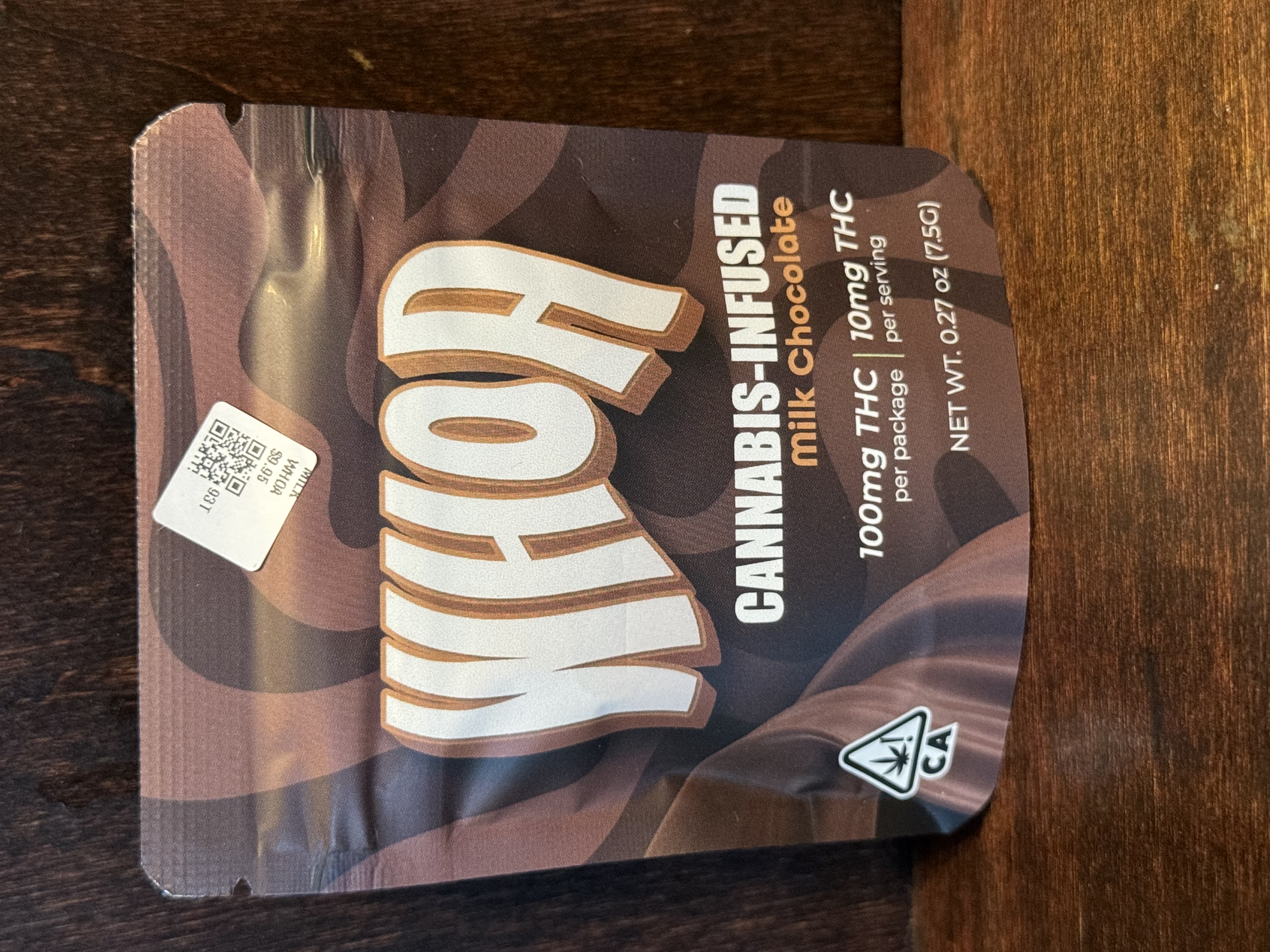 Cannabis-Infused Milk Chocolate