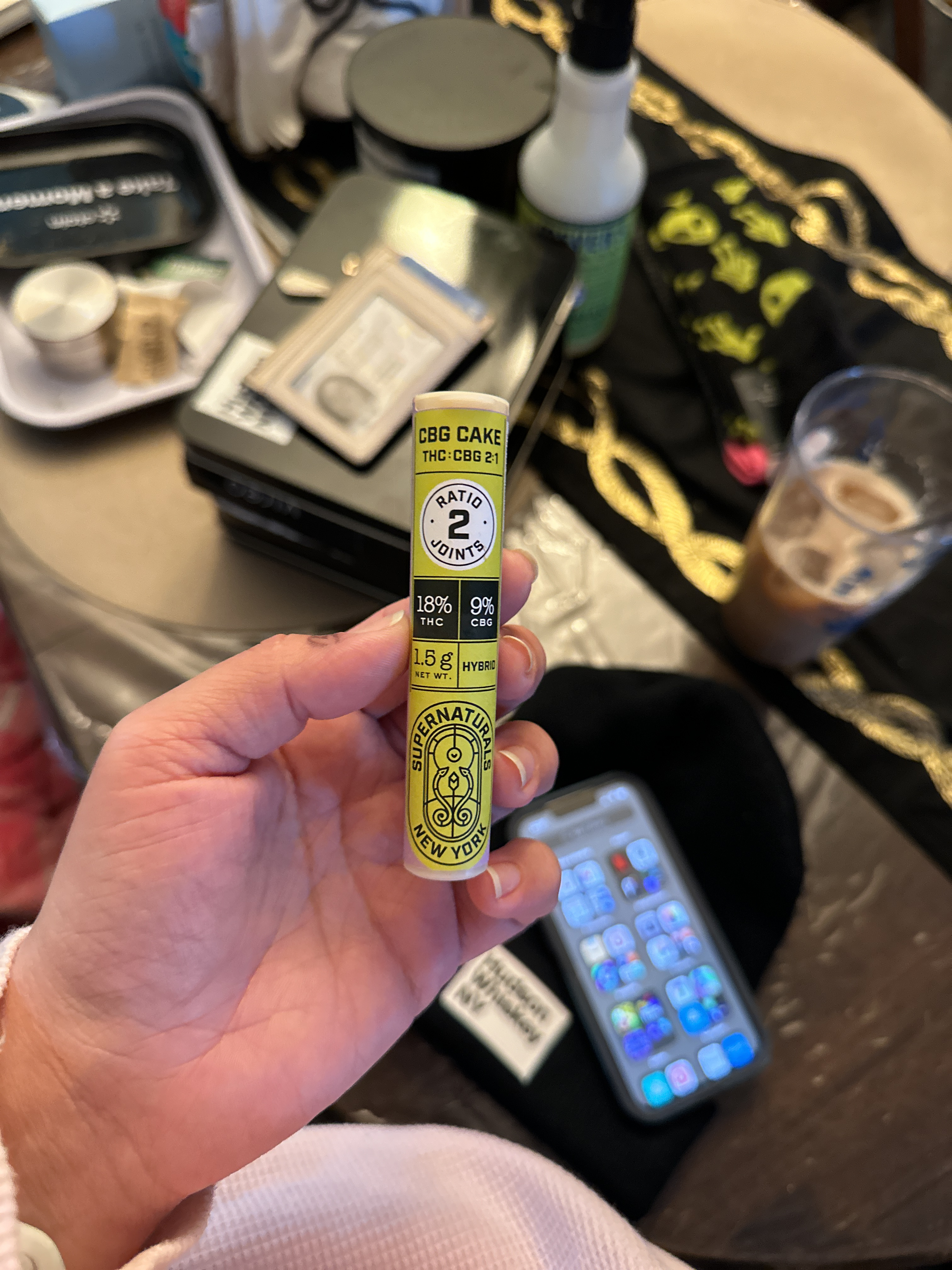 CBG Cake 2:1 THC:CBG 2pk Pre-Rolls