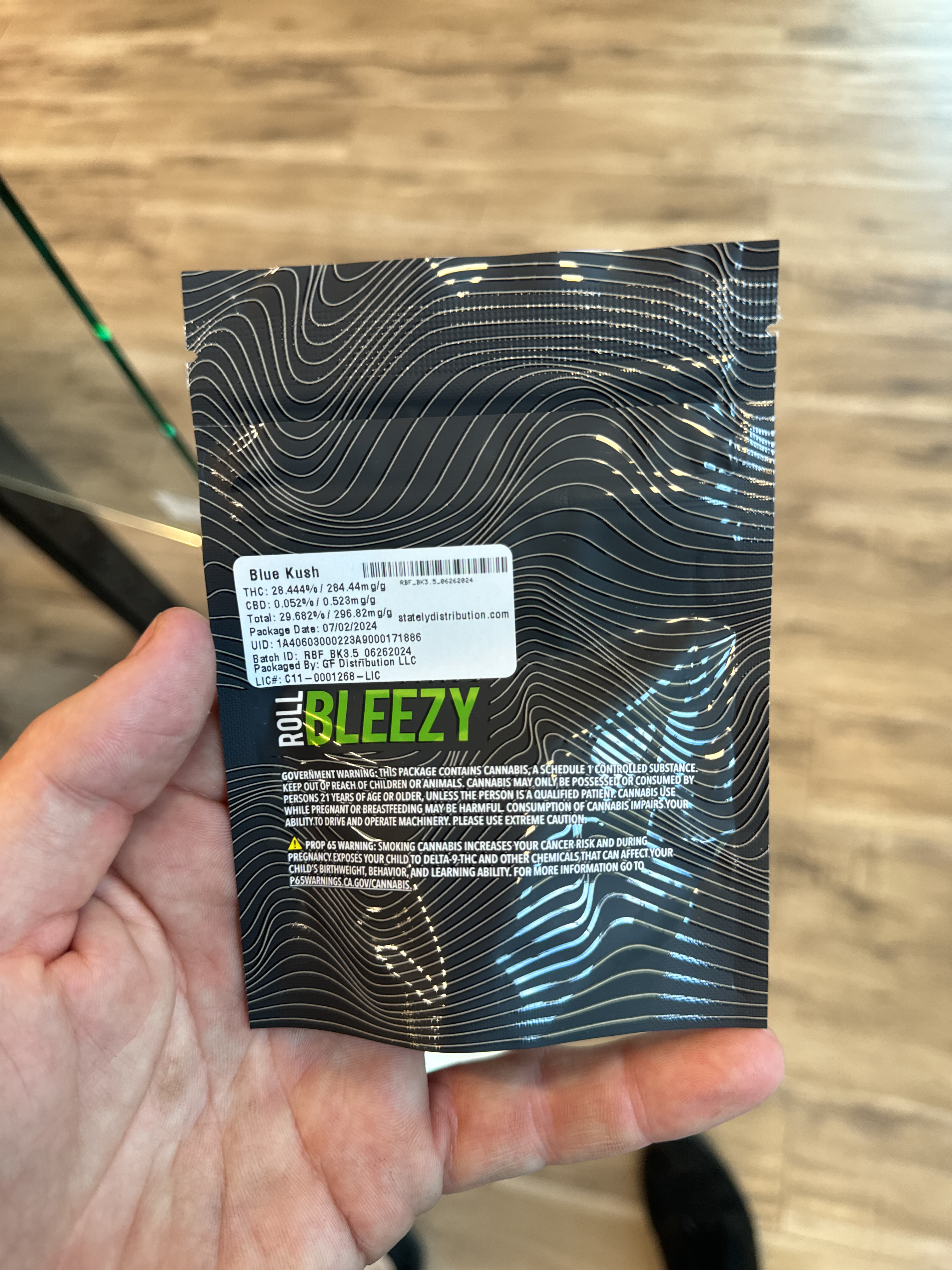 Roll Bleezy - Blue Kush