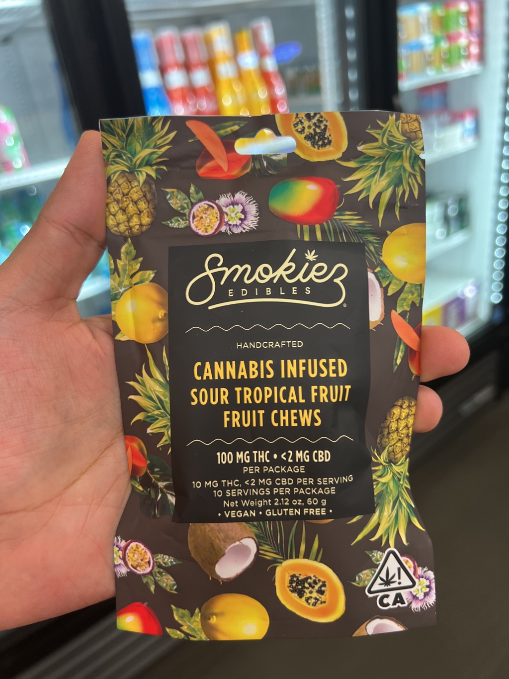 Sour Tropical Fruit Fruit Chews