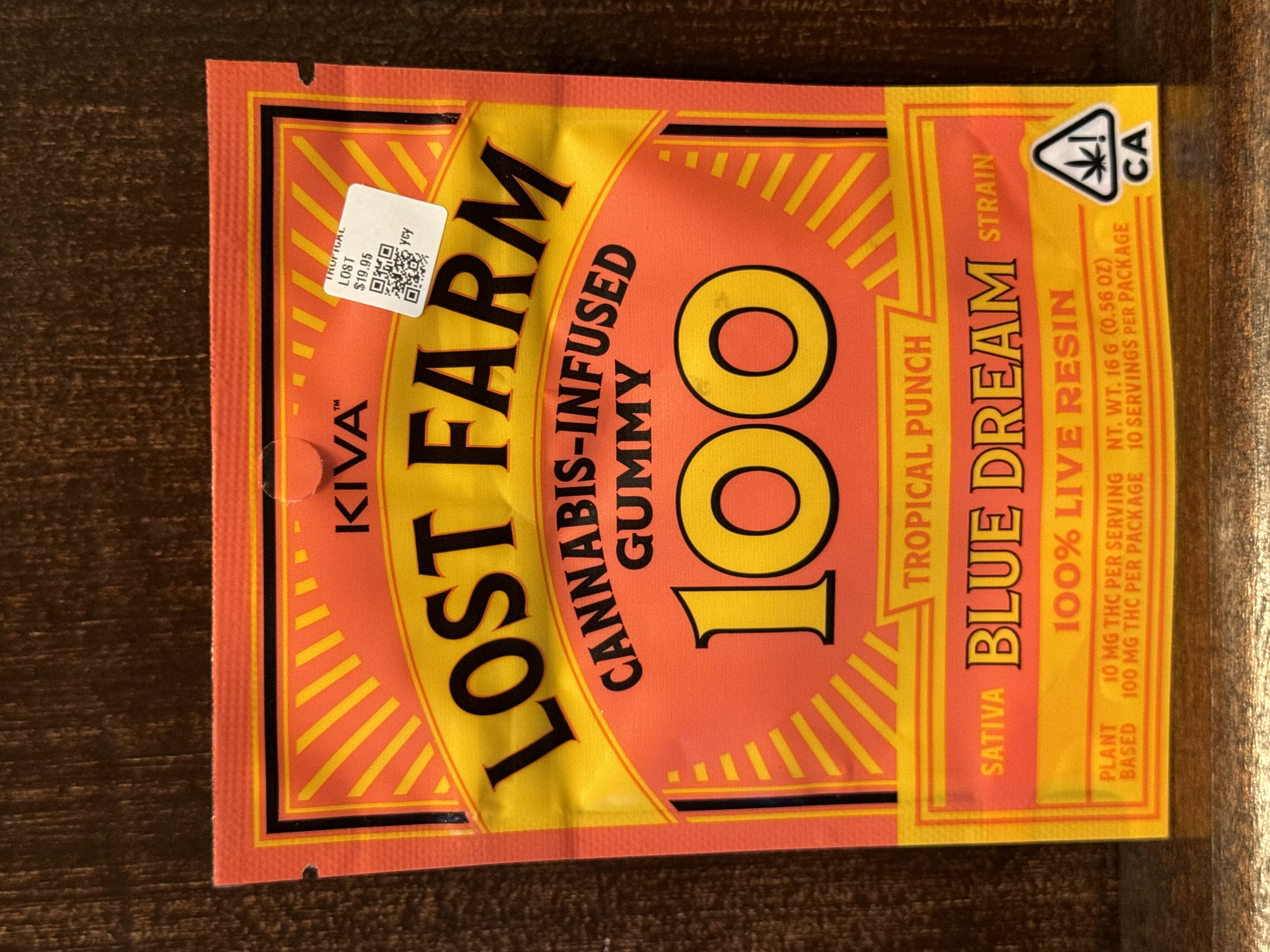 Lost Farm Cannabis-Infused Gummy 100
