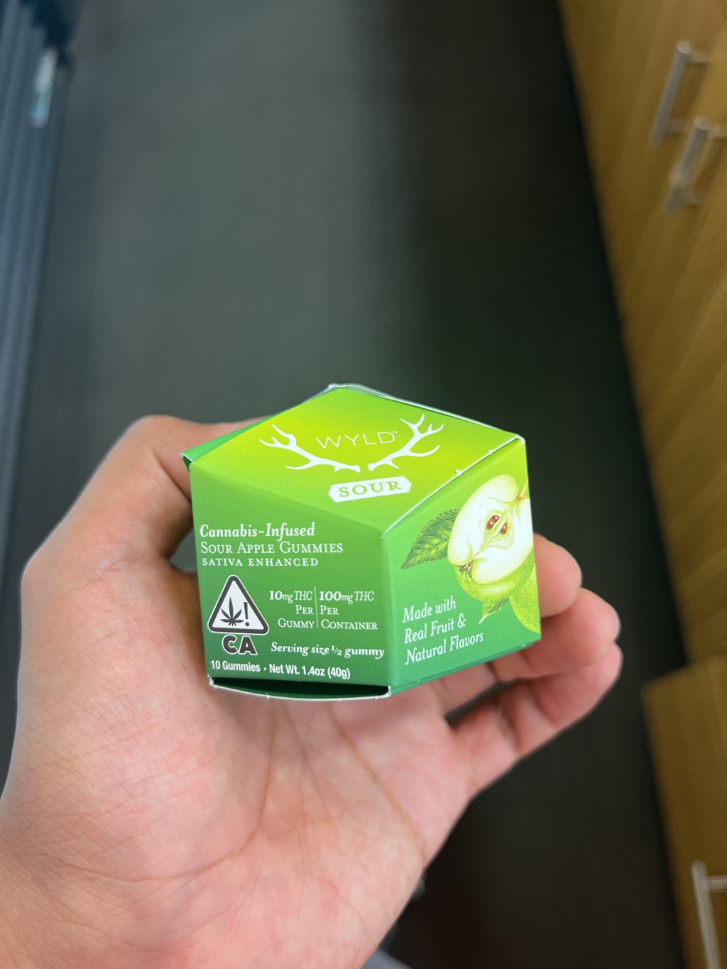 Cannabis-Infused Sour Apple Gummies