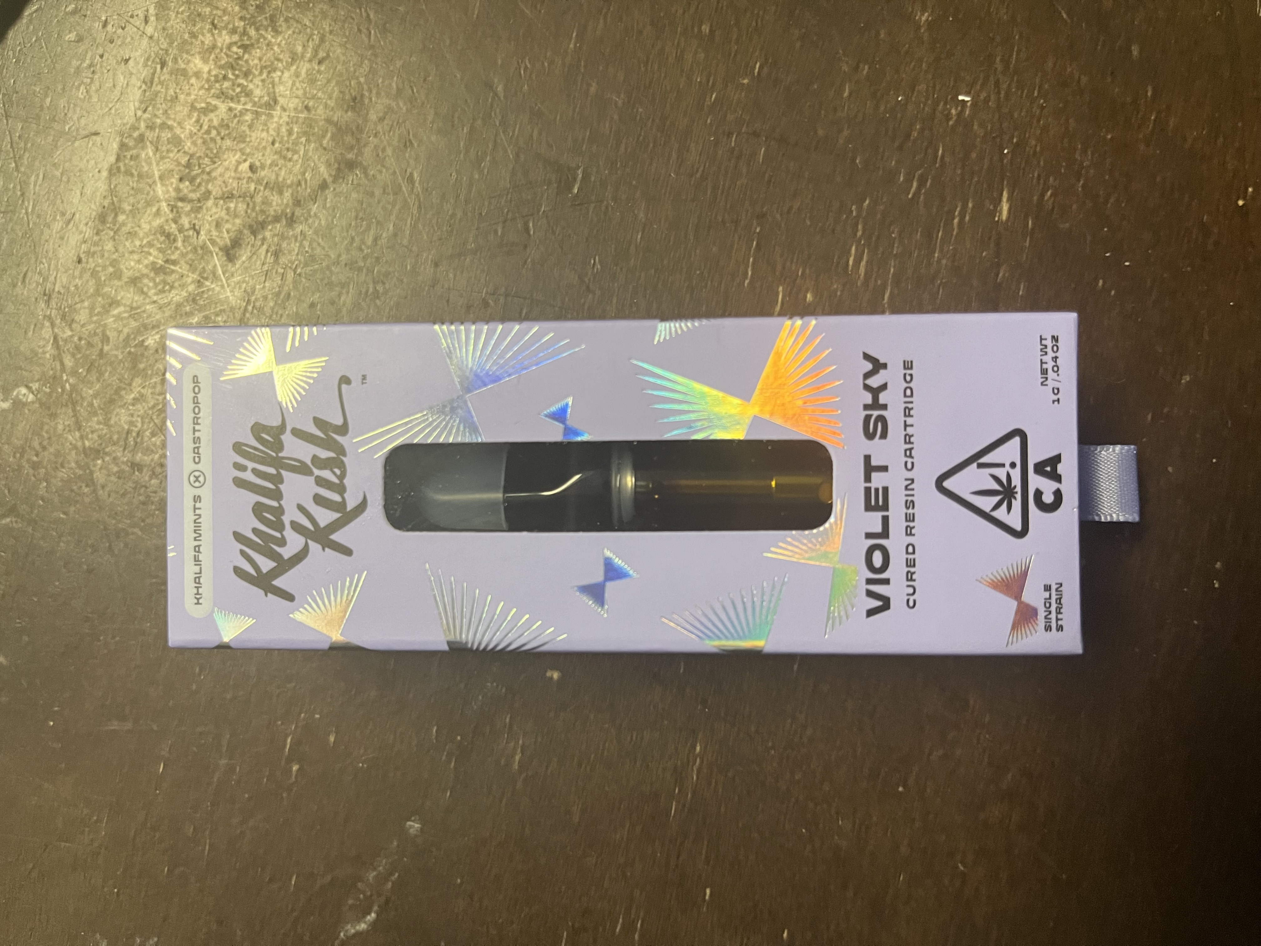 Violet Sky Cured Resin Cartridge
