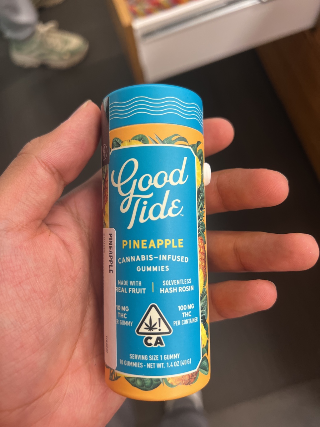 Pineapple Cannabis-Infused Gummies