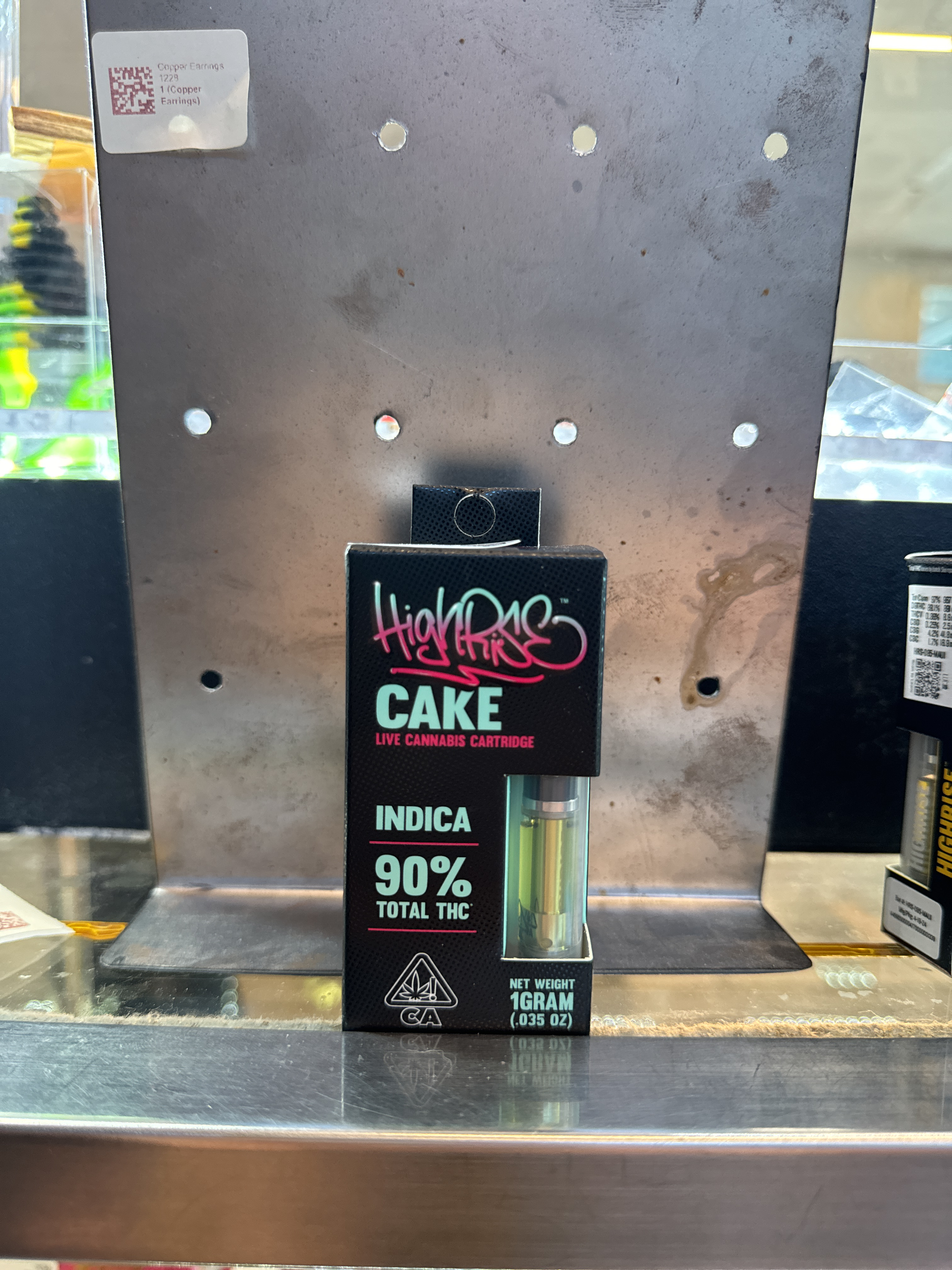 Highrise Cake Live Cannabis Cartridge