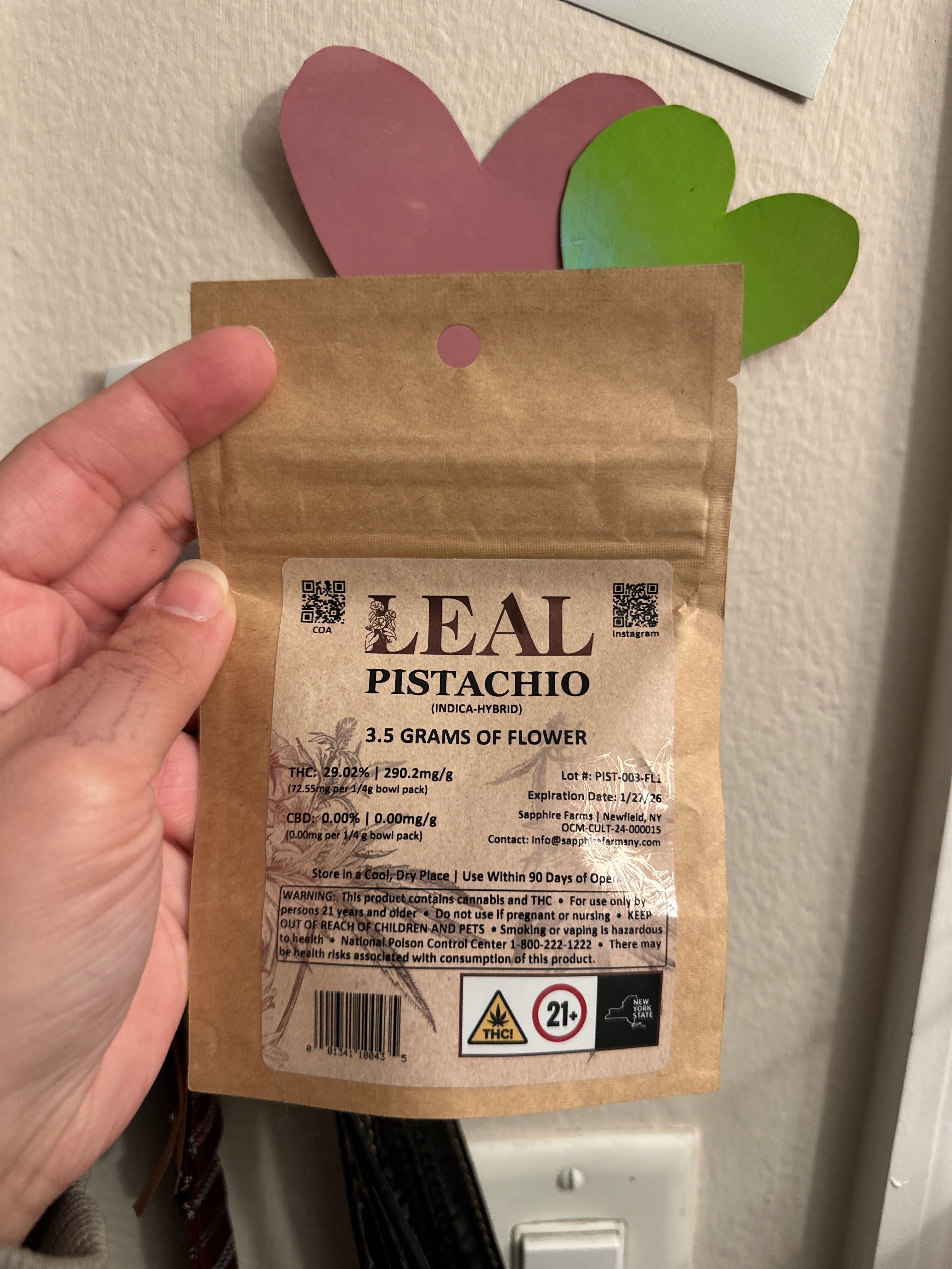 LEAL Pistachio 3.5gs
