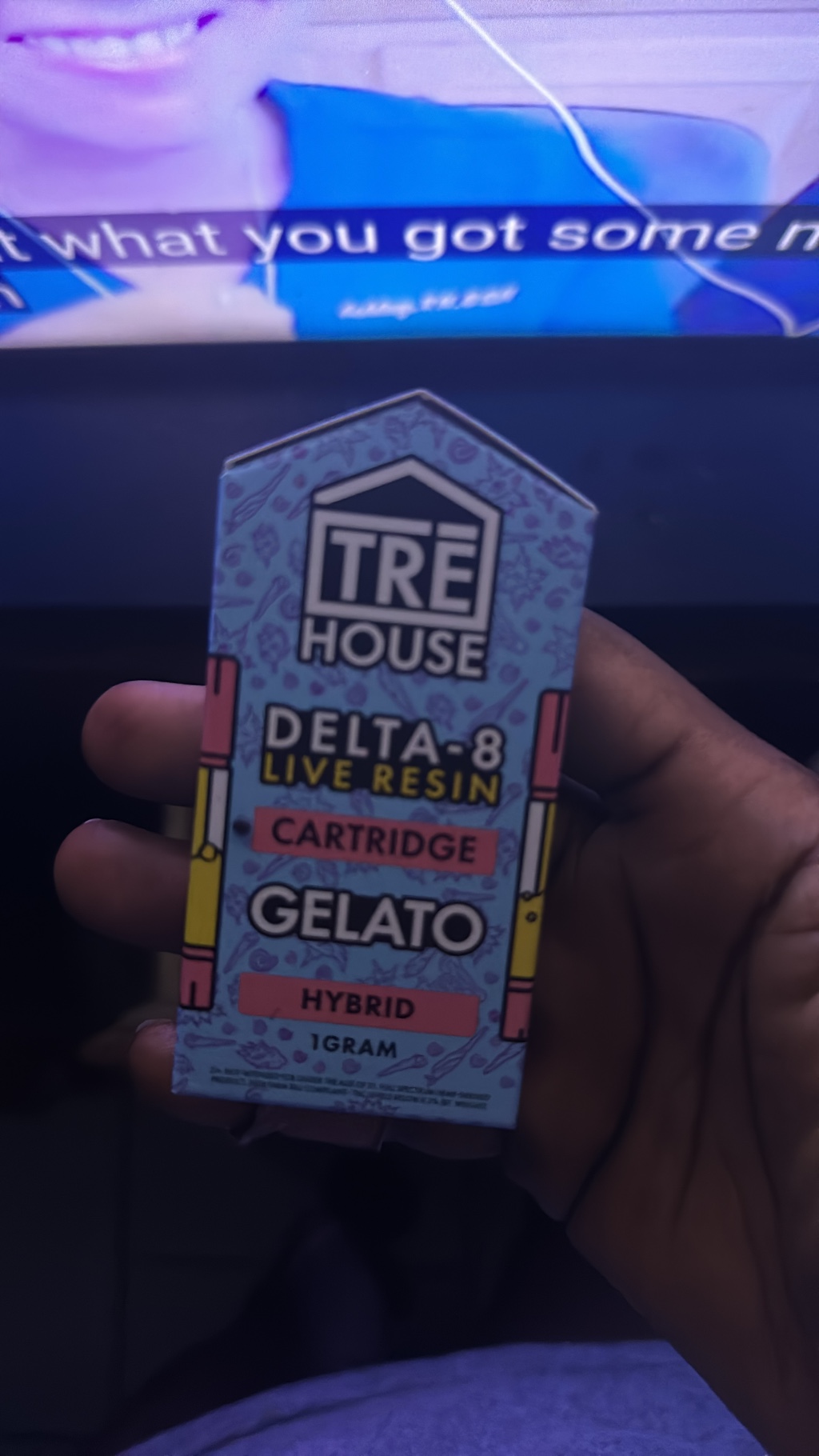 Delta-8 Live Resin Cartridge