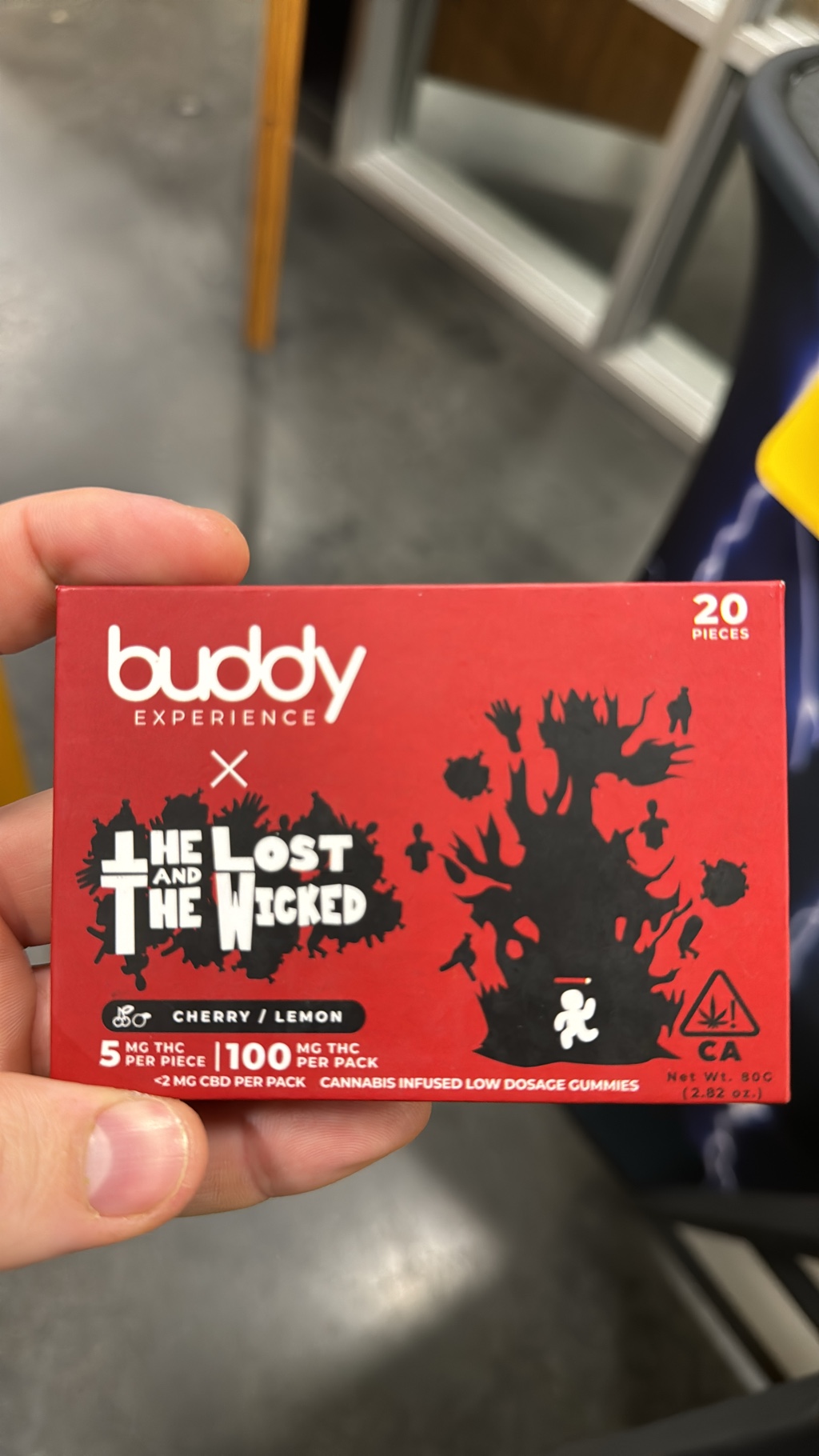 buddy experience Cherry/Lemon Gummies