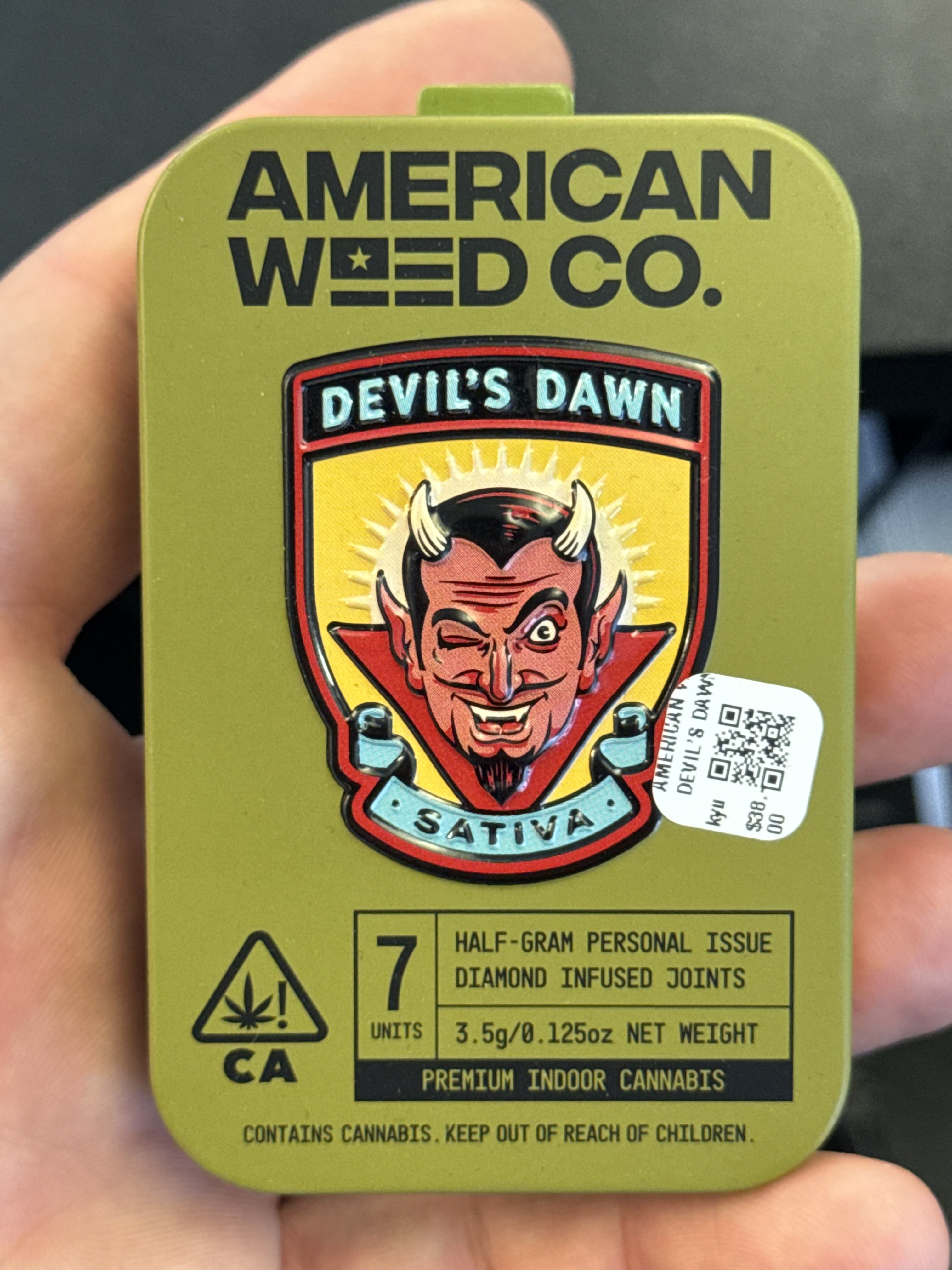 Devil’s Dawn High THC 0.5g Infused PR 7PK