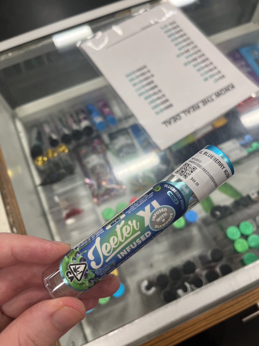 Jeeter XL Infused Blueberry Kush