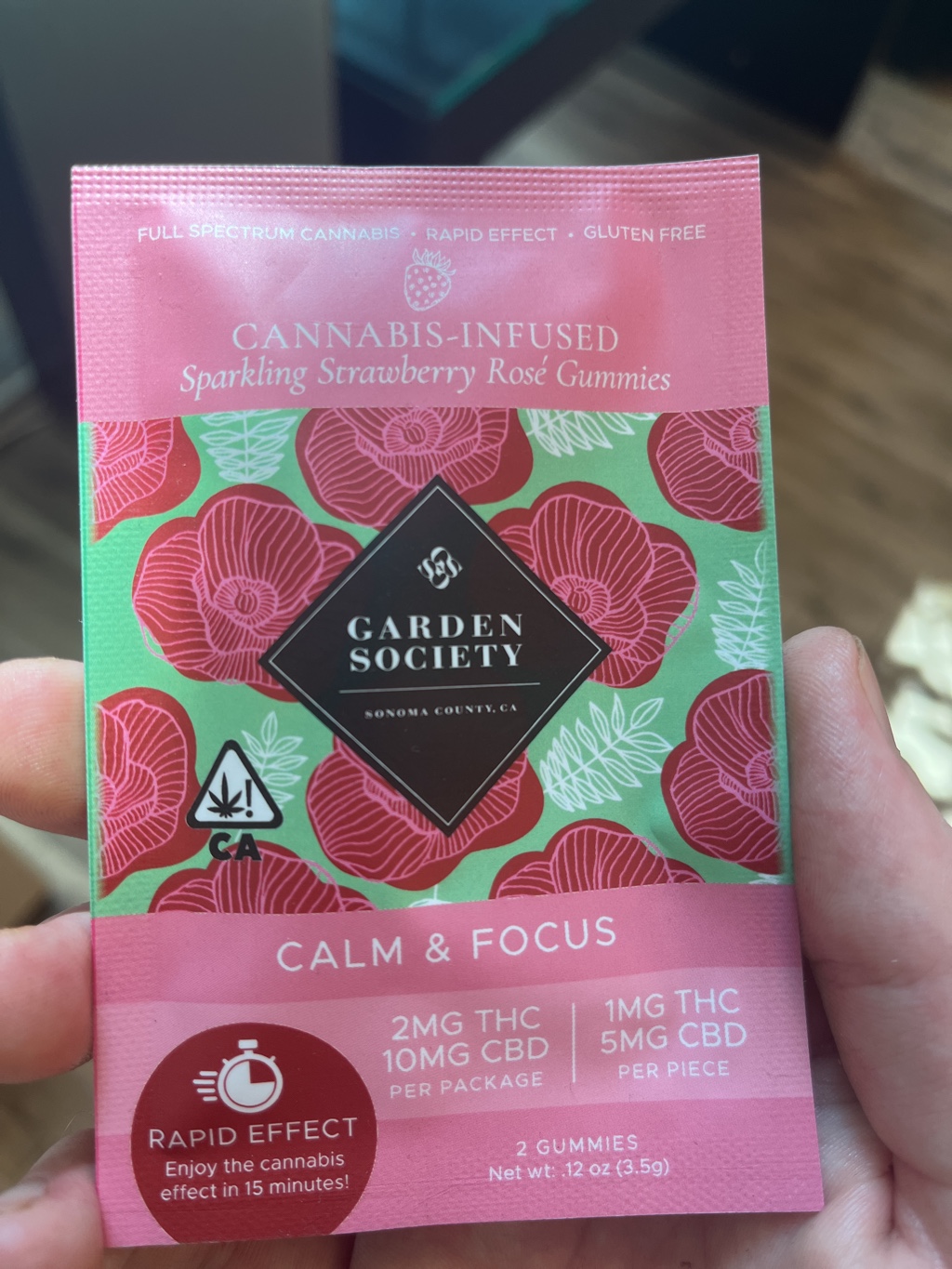 Sparkling Strawberry Rosé Gummies