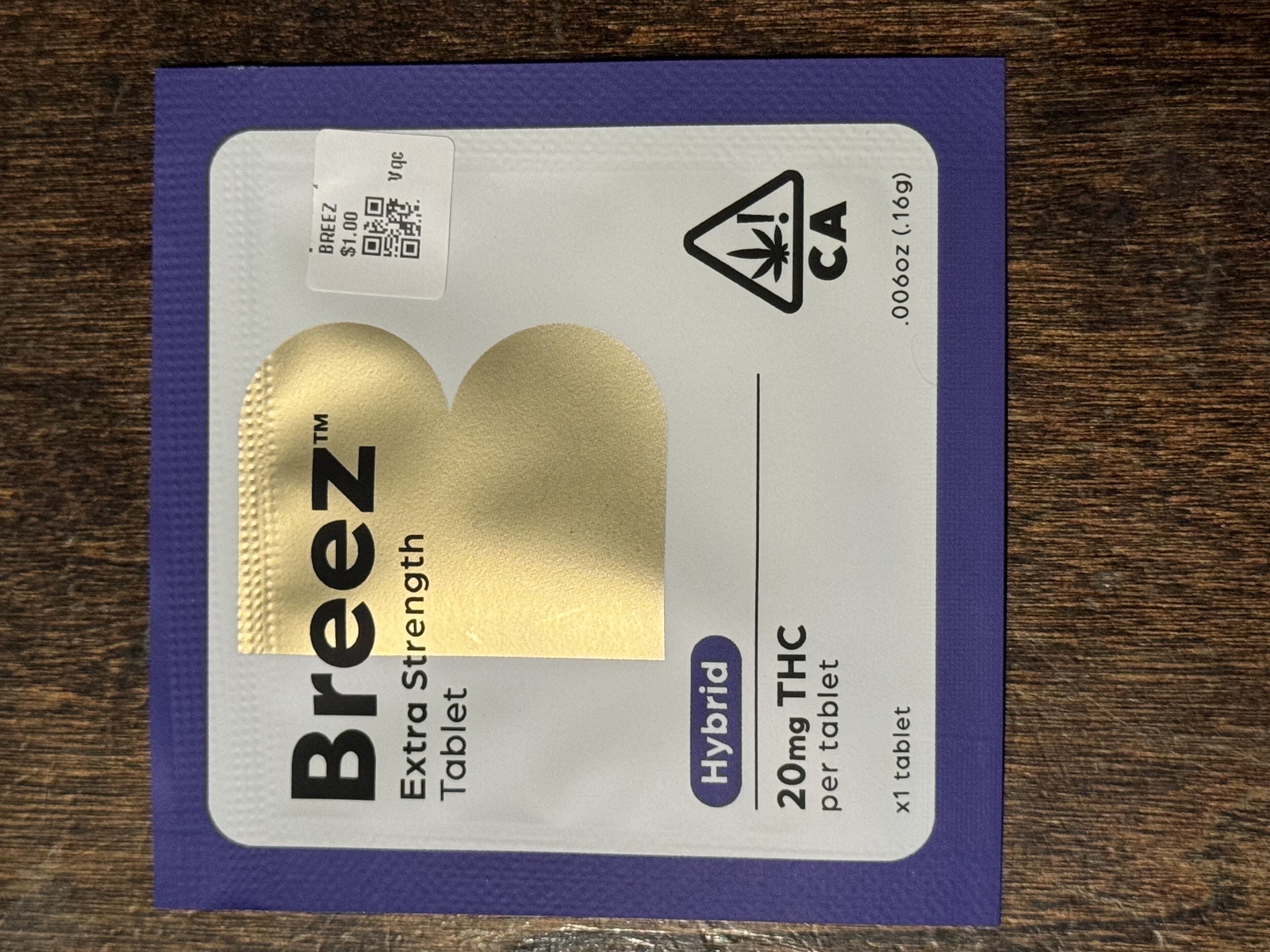 Breez Extra Strength Tablet